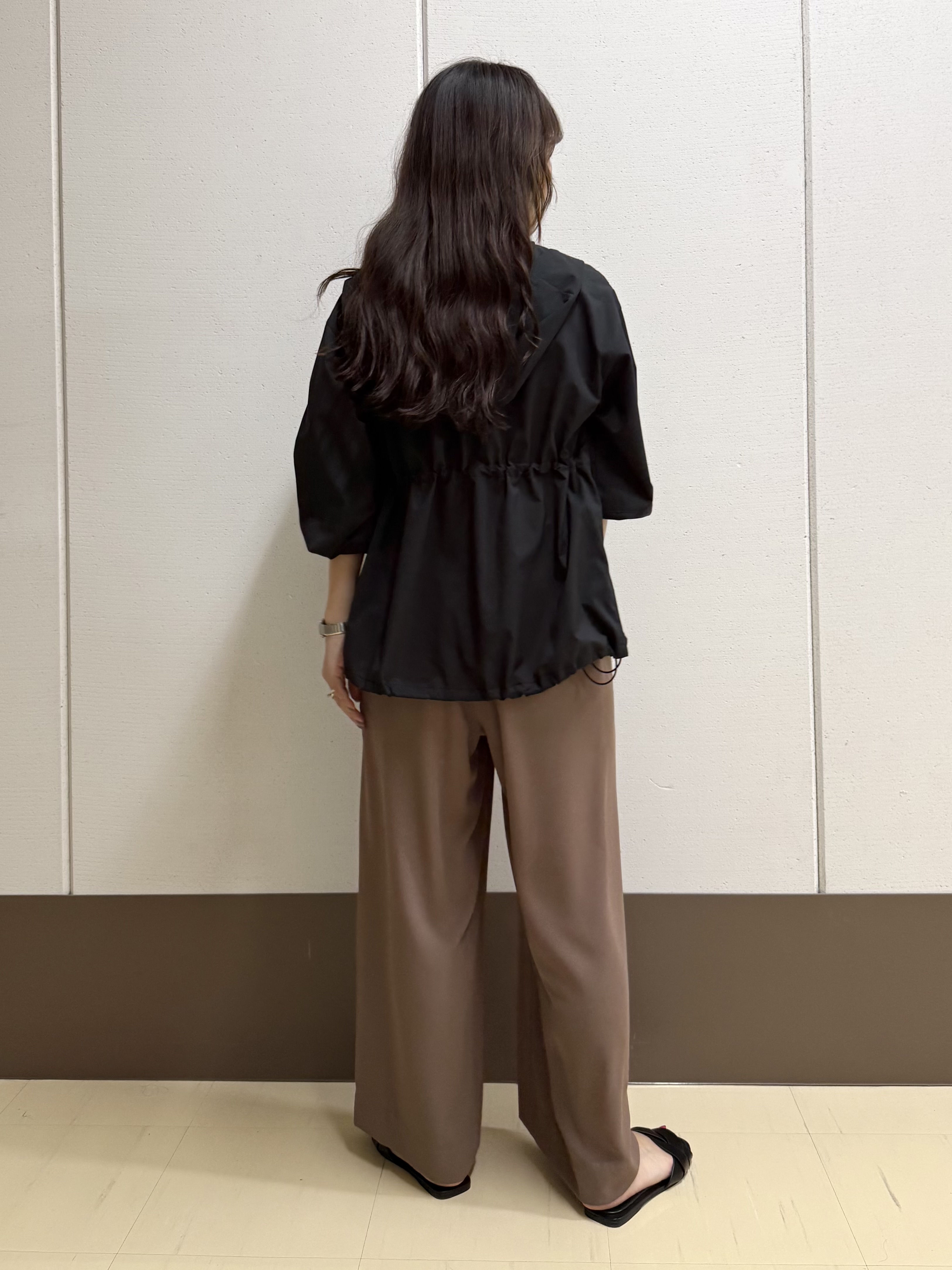 mamiさんの「INDIVI｜【洗える／前後2WAY】インナータンクトップ」を使ったコーディネート