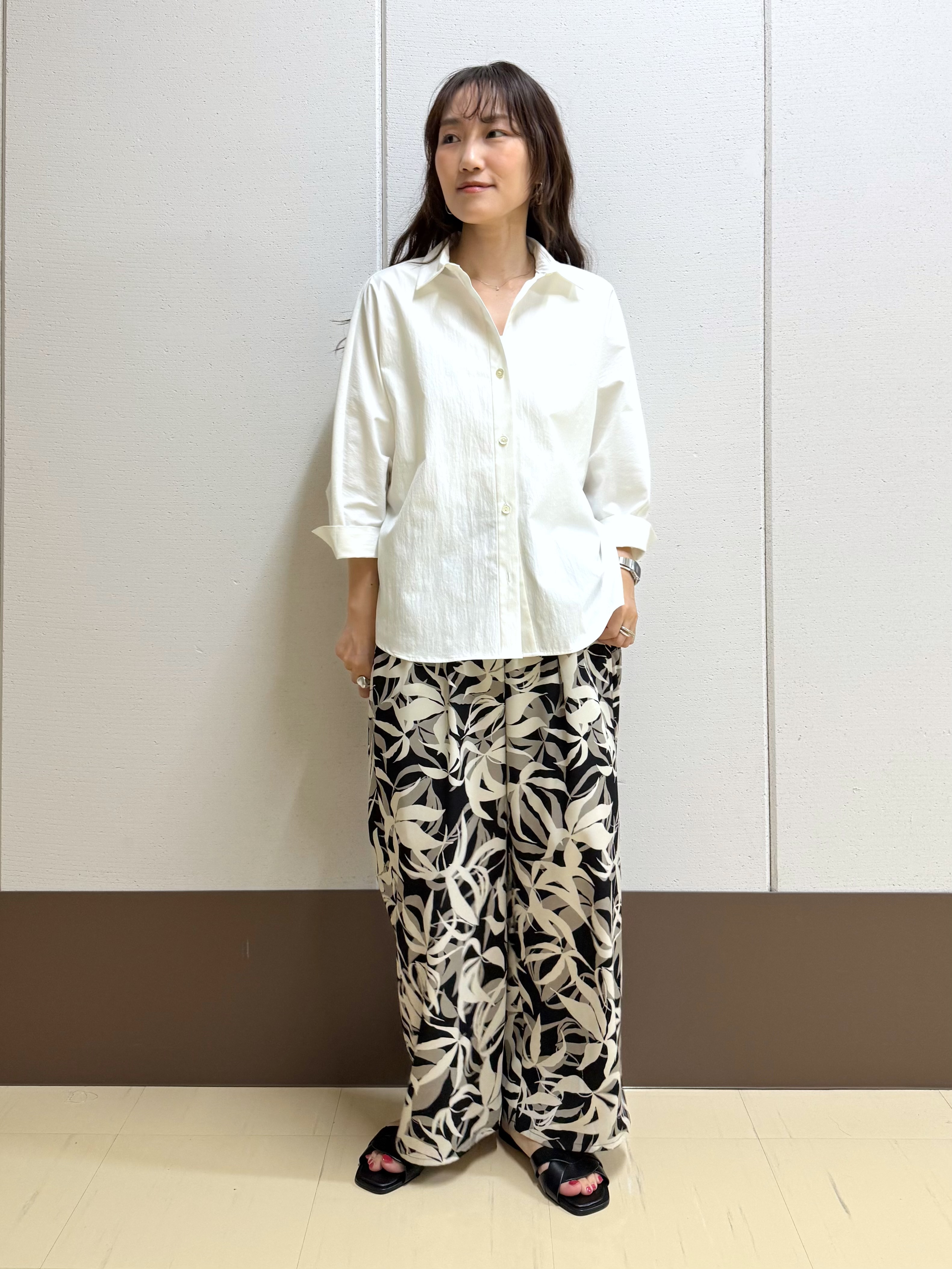 mamiさんの「INDIVI｜【洗える／前後2WAY】インナータンクトップ」を使ったコーディネート