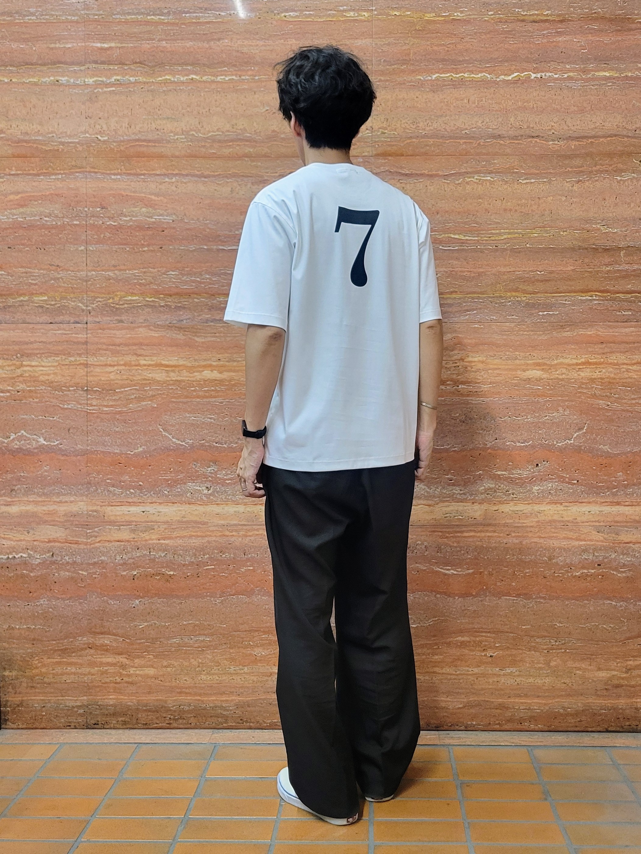 piroyaさんの「TAKEO KIKUCHI｜【BOWLER HAT LABEL】アイスクリアコットン ピンナップガール 半袖Tシャツ」を使ったコーディネート