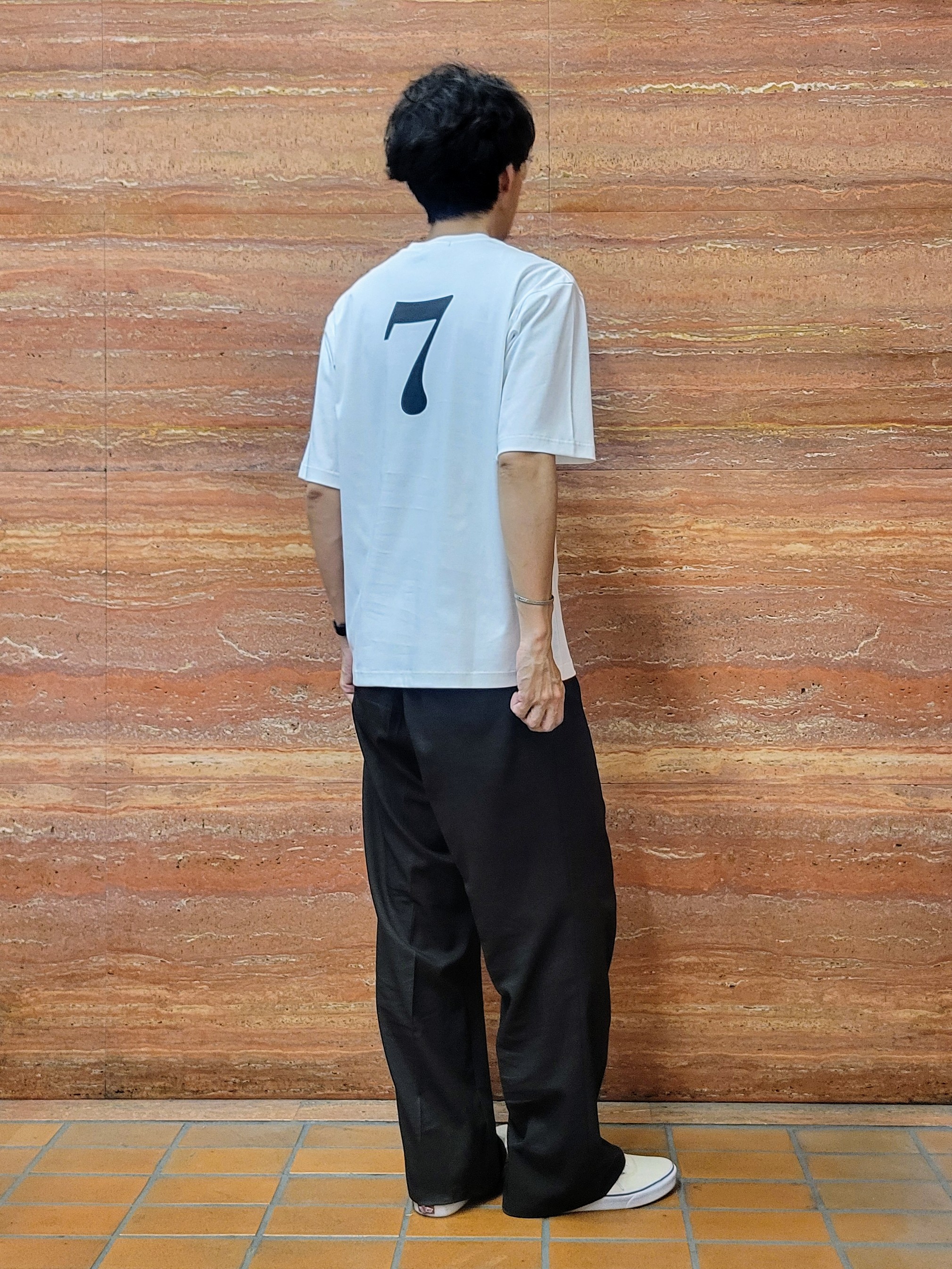 piroyaさんの「TAKEO KIKUCHI｜【BOWLER HAT LABEL】アイスクリアコットン ピンナップガール 半袖Tシャツ」を使ったコーディネート