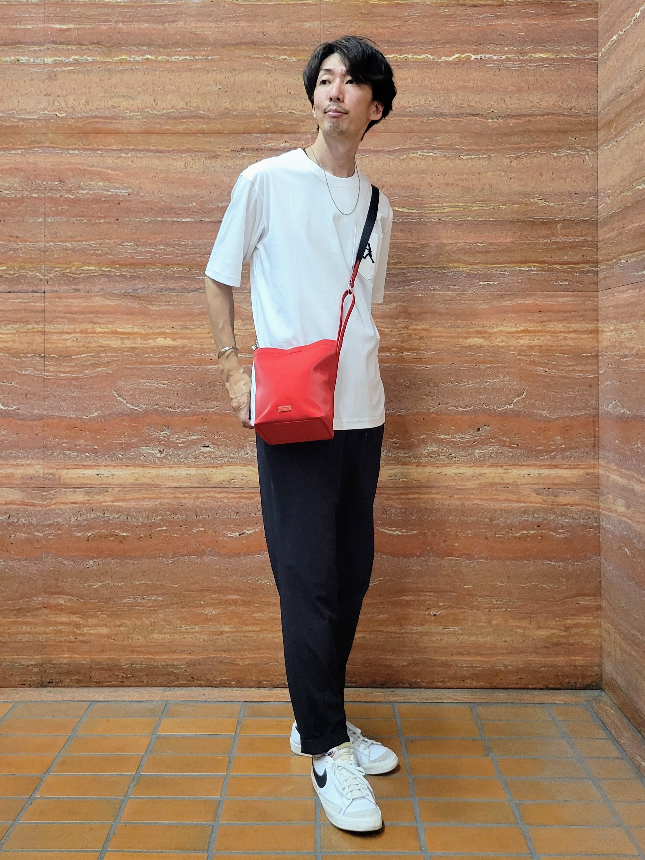 piroyaさんの「TAKEO KIKUCHI｜【BOWLER HAT LABEL】アイスクリアコットン ボーラーハットウォーカー ポロシャツ」を使ったコーディネート