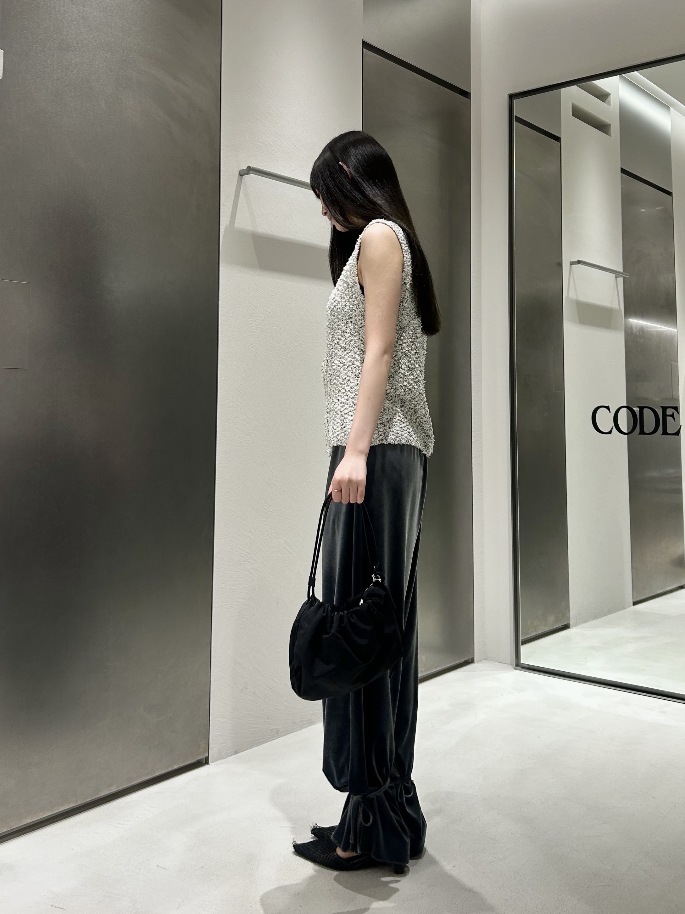 miniさんの「CODE A｜【Re】bandeau bra top」を使ったコーディネート
