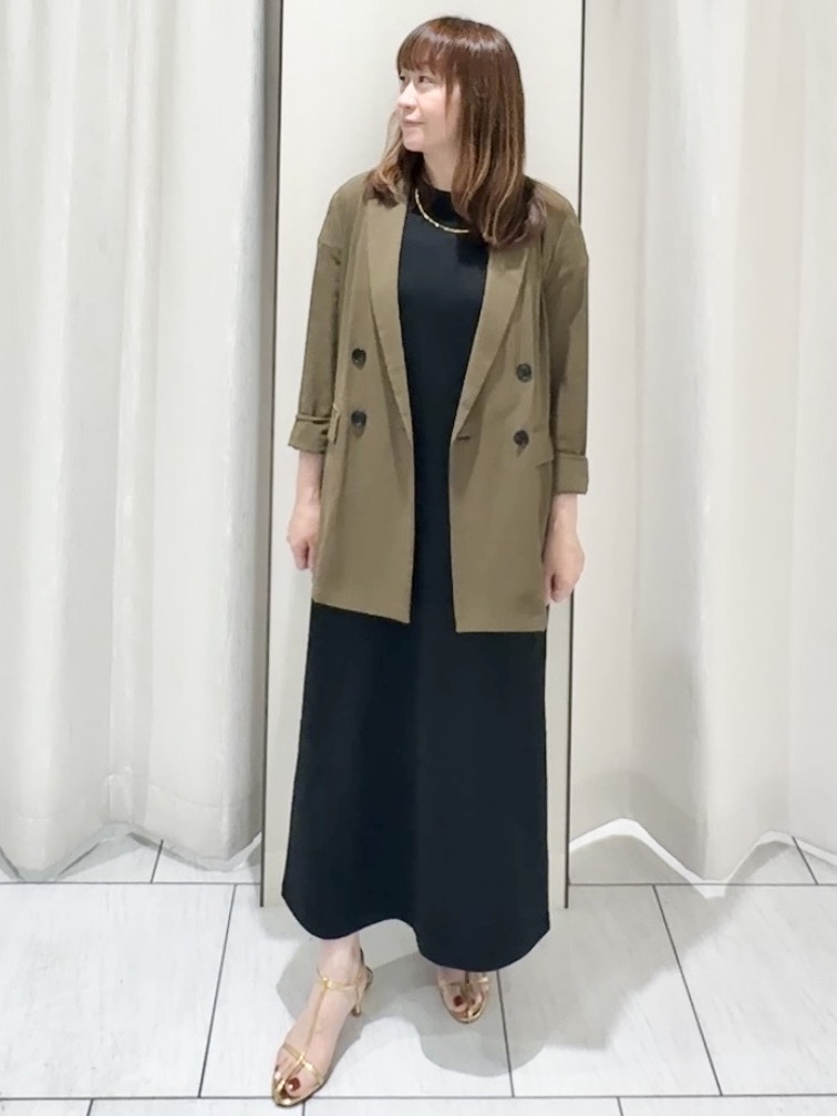 ʏᴜᴋɪᴋᴏさんの「UNTITLED｜【セットアップ可/接触冷感/通気性】ドライシアーダブルジャケット」を使ったコーディネート