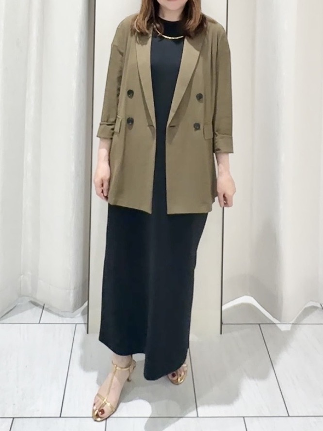 ʏᴜᴋɪᴋᴏさんの「UNTITLED｜【セットアップ可/接触冷感/通気性】ドライシアーダブルジャケット」を使ったコーディネート