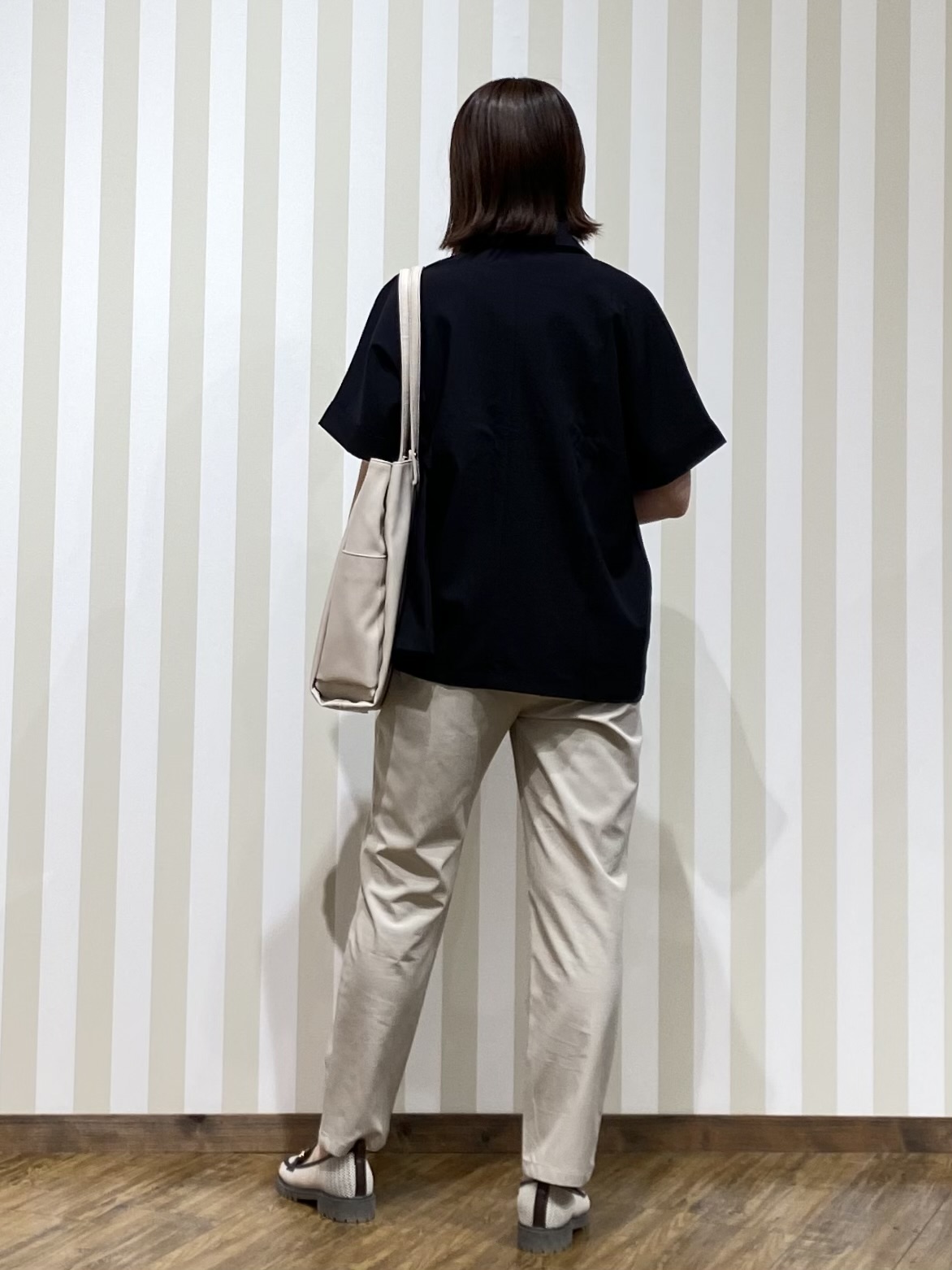 SAOさんの「SHOO･LA･RUE｜【高レビュー/洗濯機可/セットアップ可】軽凛(かろりん) ひんやり半袖ジャケット」を使ったコーディネート