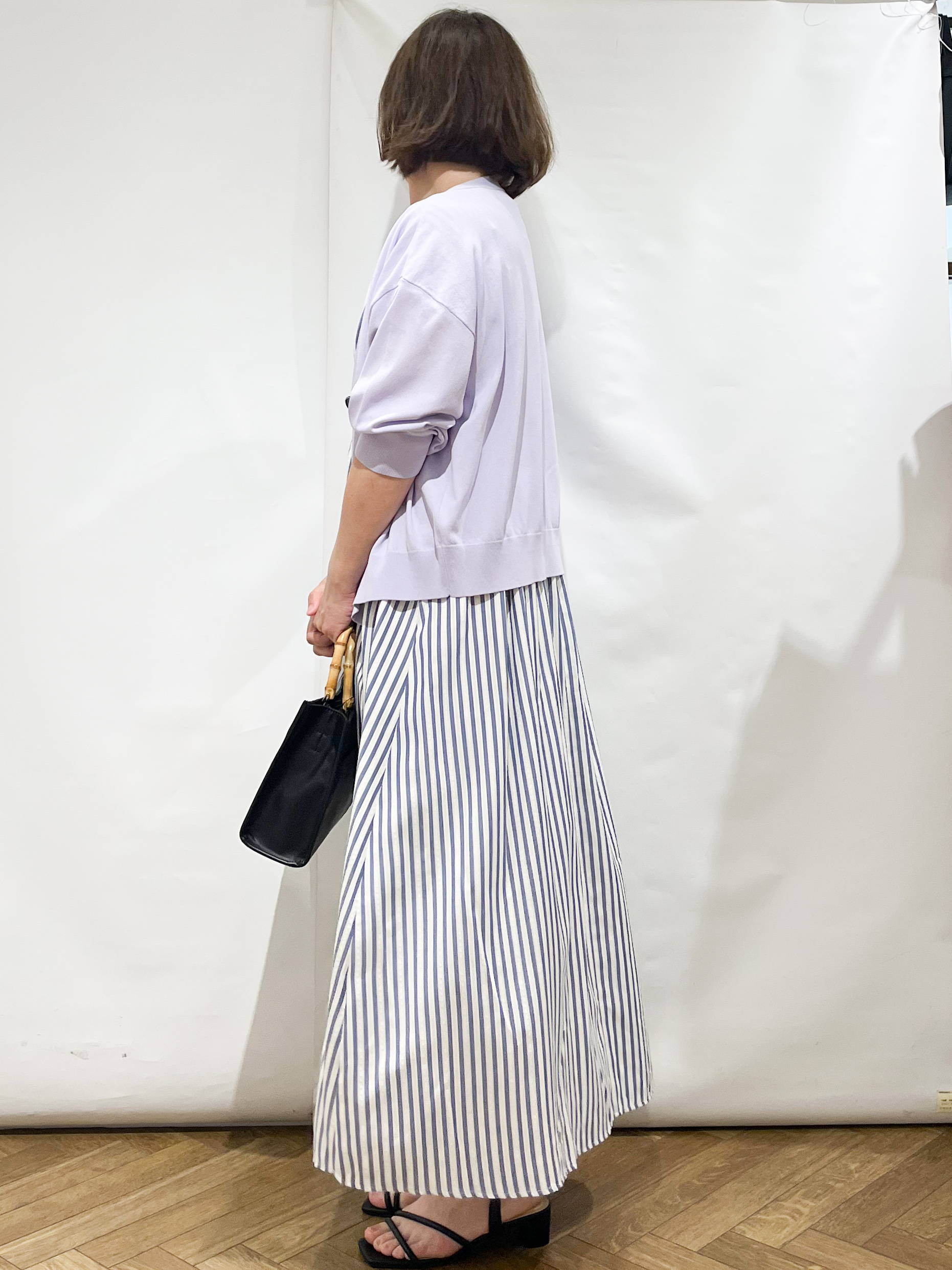 fumiさんの「index｜【UV／接触冷感】Vネックリラクシーニットカーディガン《洗濯機OK／抗ピル》」を使ったコーディネート