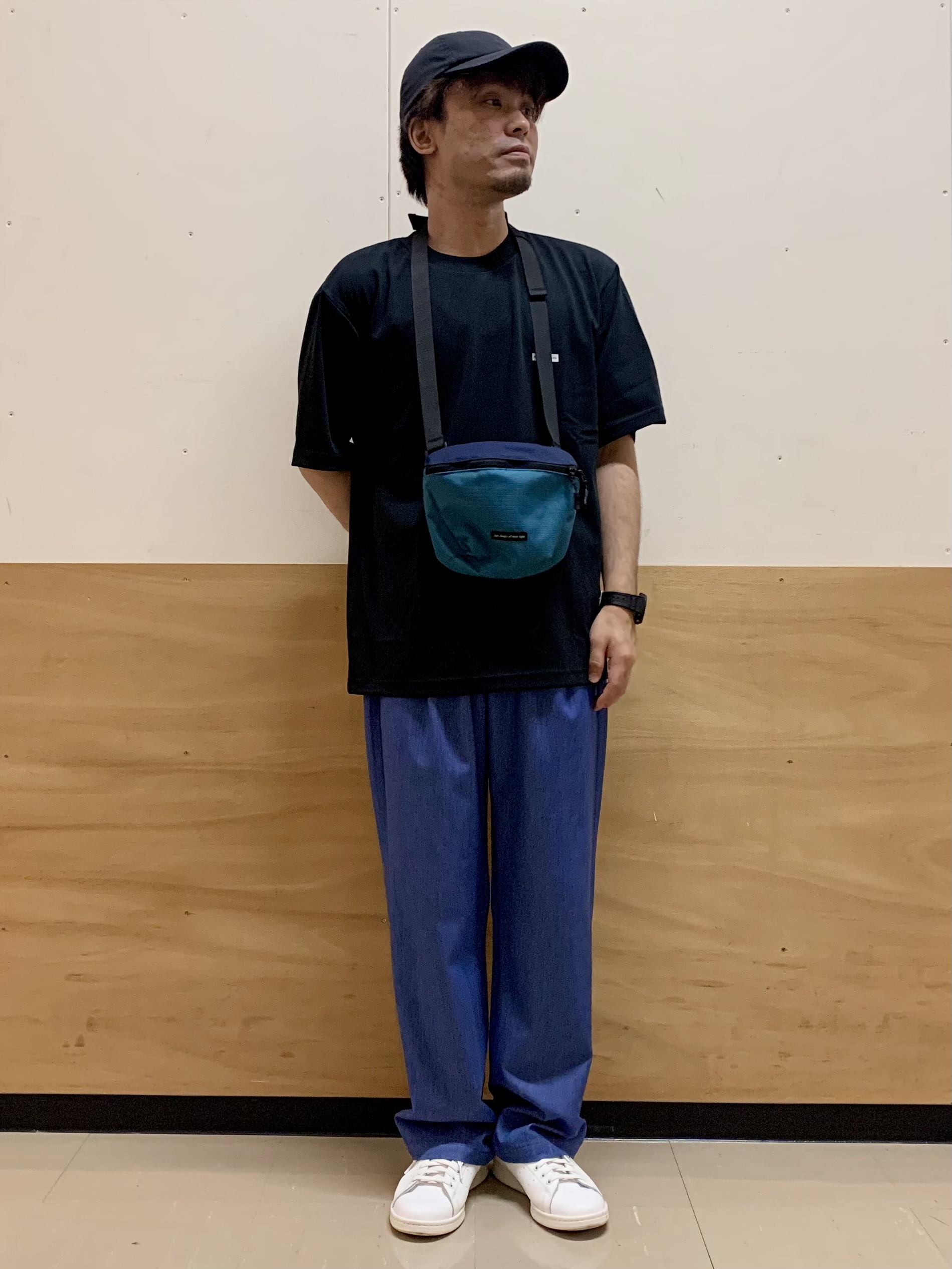 MATUさんの「THE SHOP TK｜ワンポイント刺繍 半袖Tシャツ 洗濯機OK」を使ったコーディネート