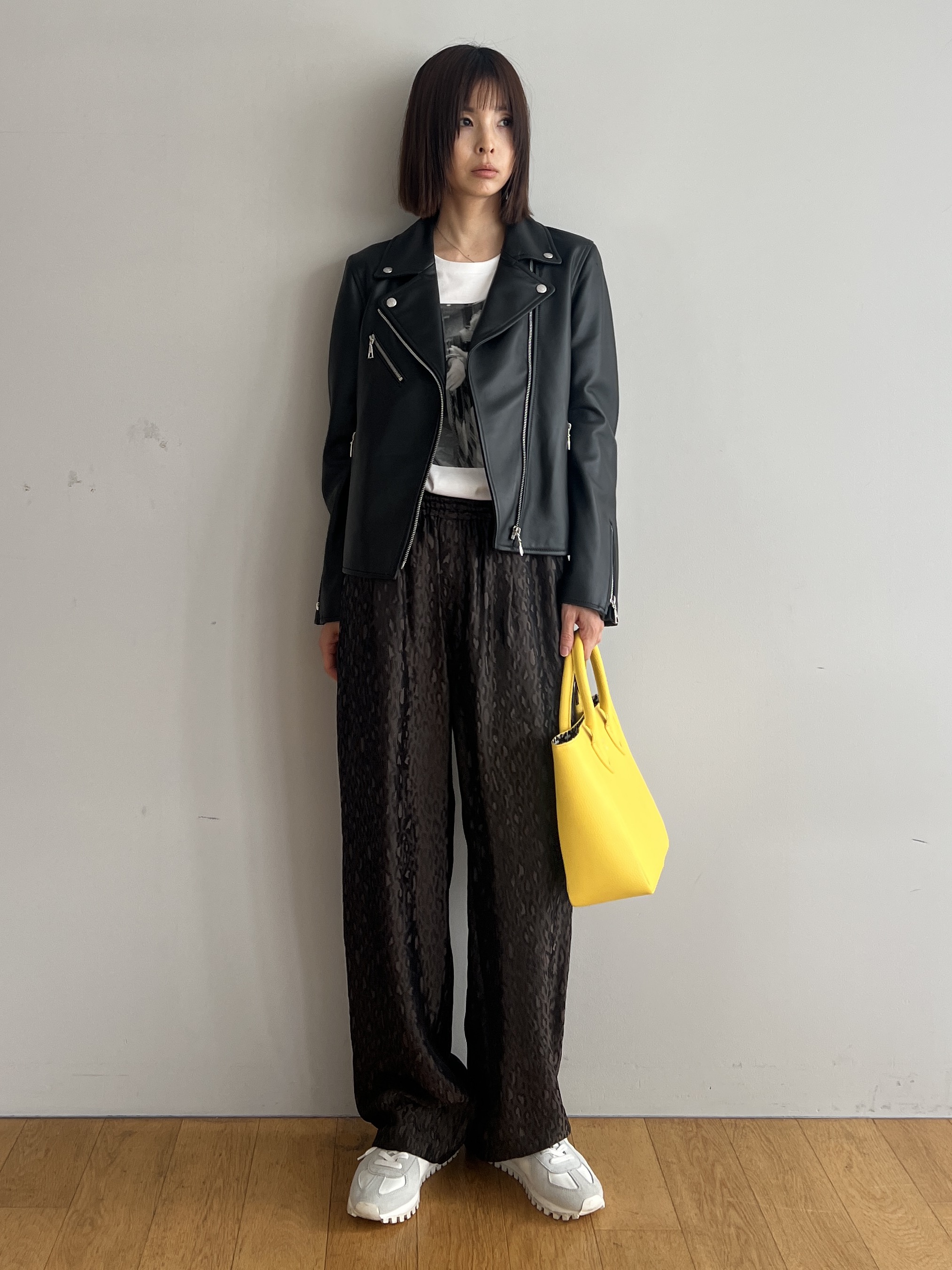 misaさんの「DRESSTERIOR｜【本革】レザーダブルライダース」を使ったコーディネート