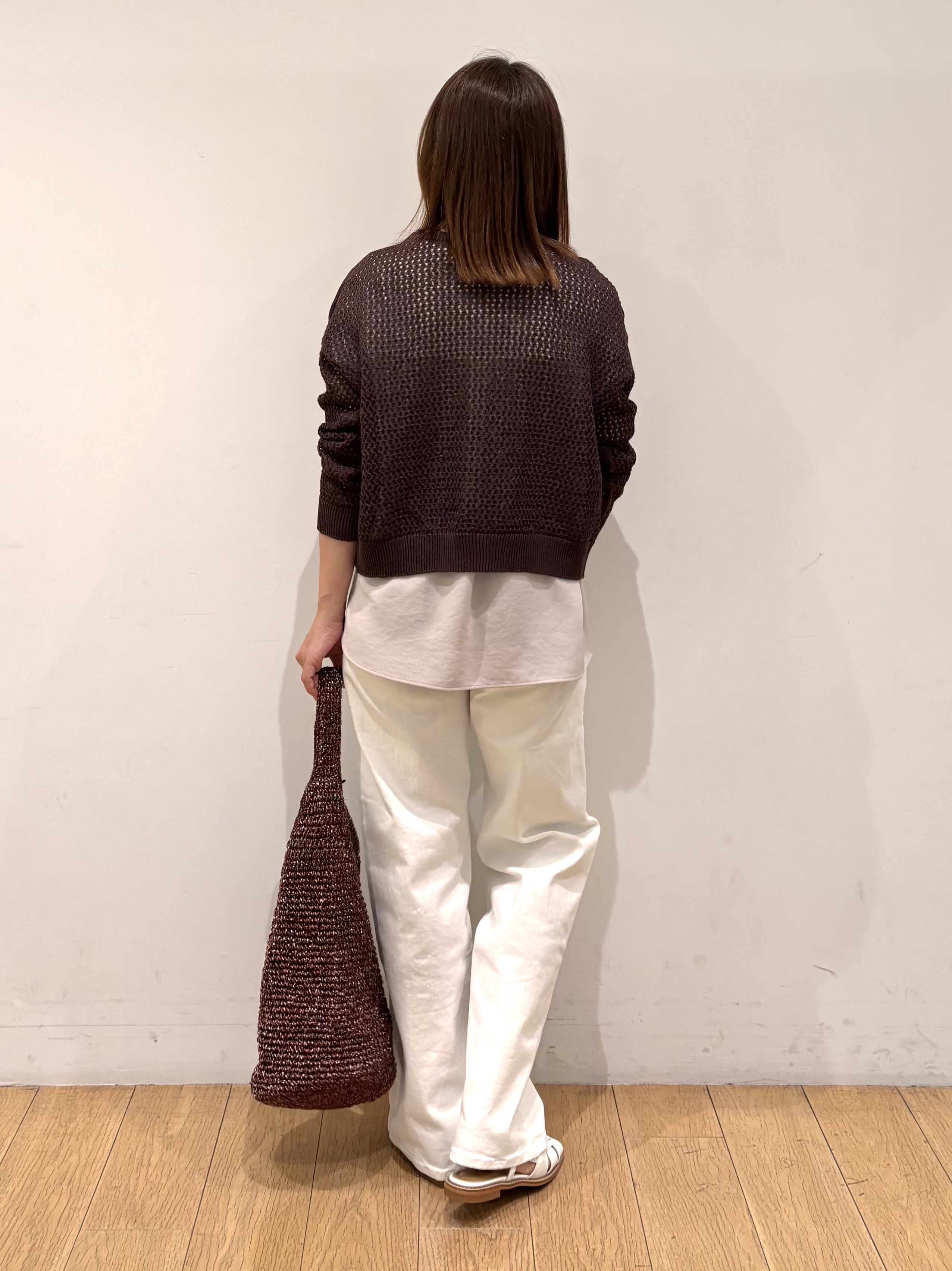 mikkoさんの「INDIVI｜【着る日傘／SETUP可能】ビスチェレイヤード風トップス」を使ったコーディネート