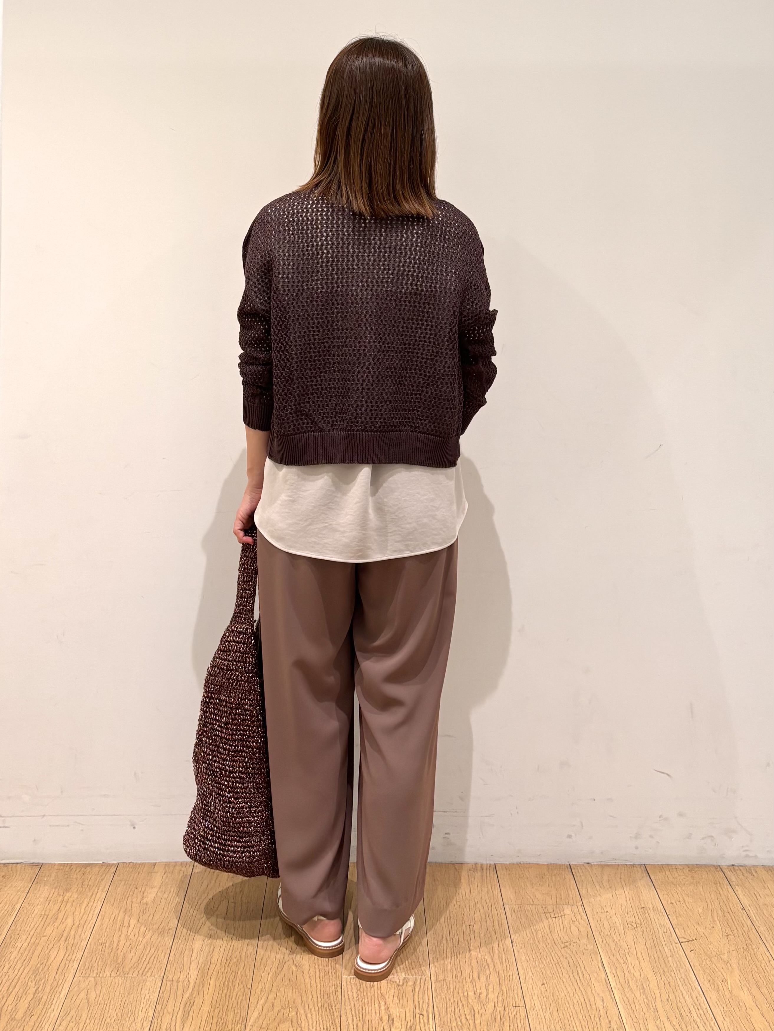 mikkoさんの「INDIVI｜【着る日傘／SETUP可能】ビスチェレイヤード風トップス」を使ったコーディネート