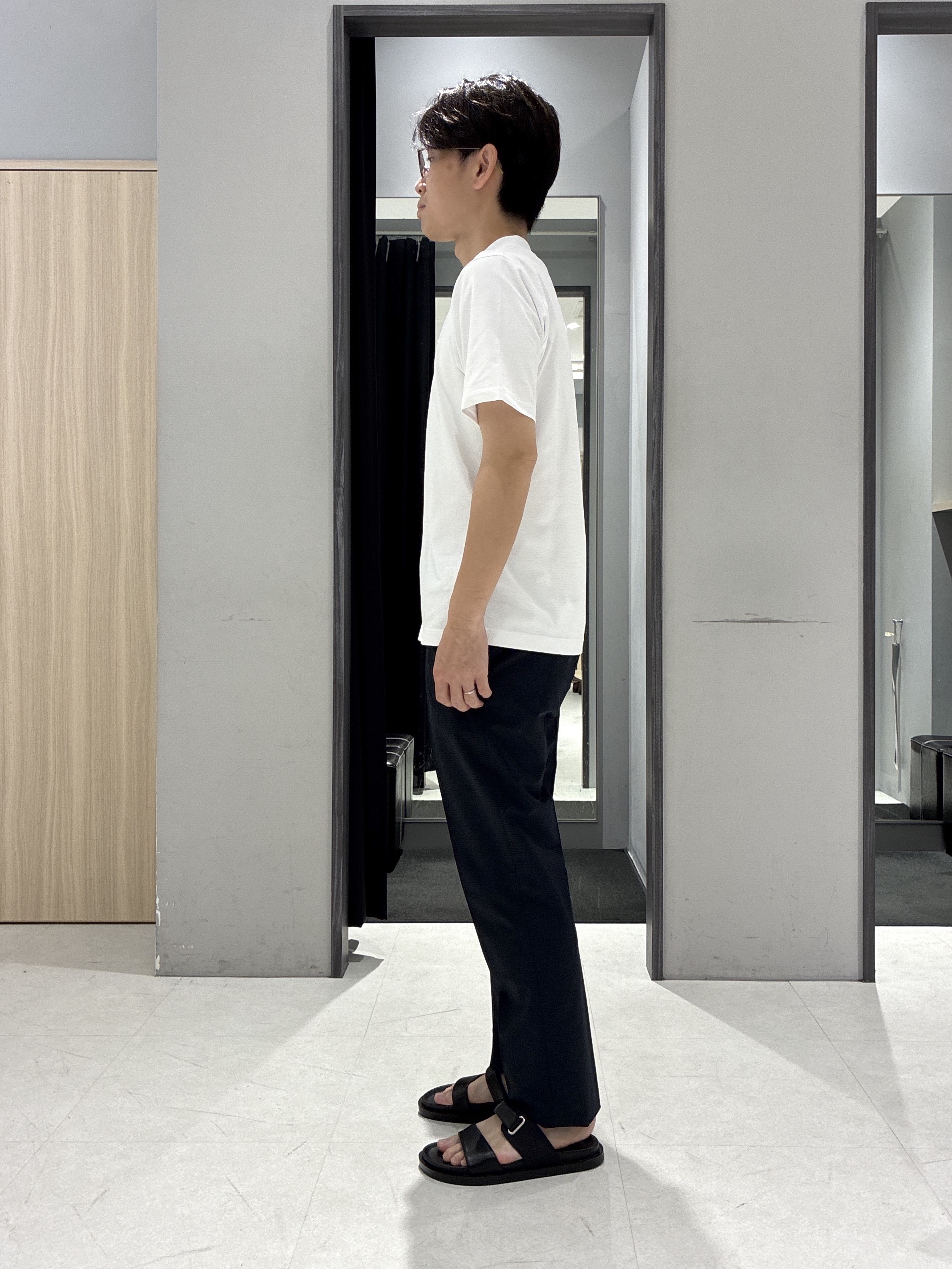 わいずみさんの「TAKEO KIKUCHI｜【BOWLER HAT LABEL】ビリケンプリント 長袖シャツ」を使ったコーディネート