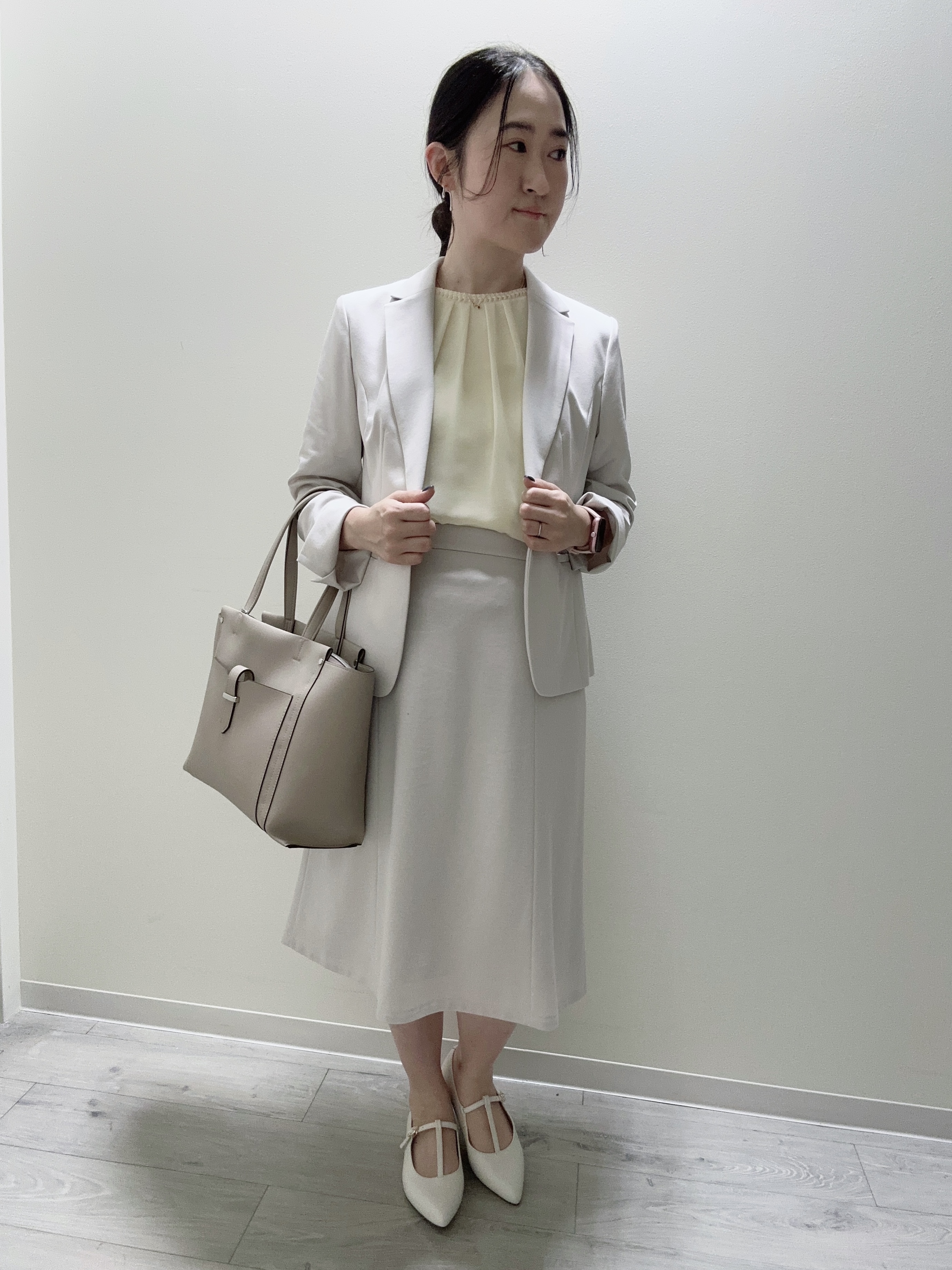 末廣美智子さんの「Reflect｜【SS-4Lサイズ／UVカット／接触冷感】匠ジャケット／ベーシックテーラード」を使ったコーディネート