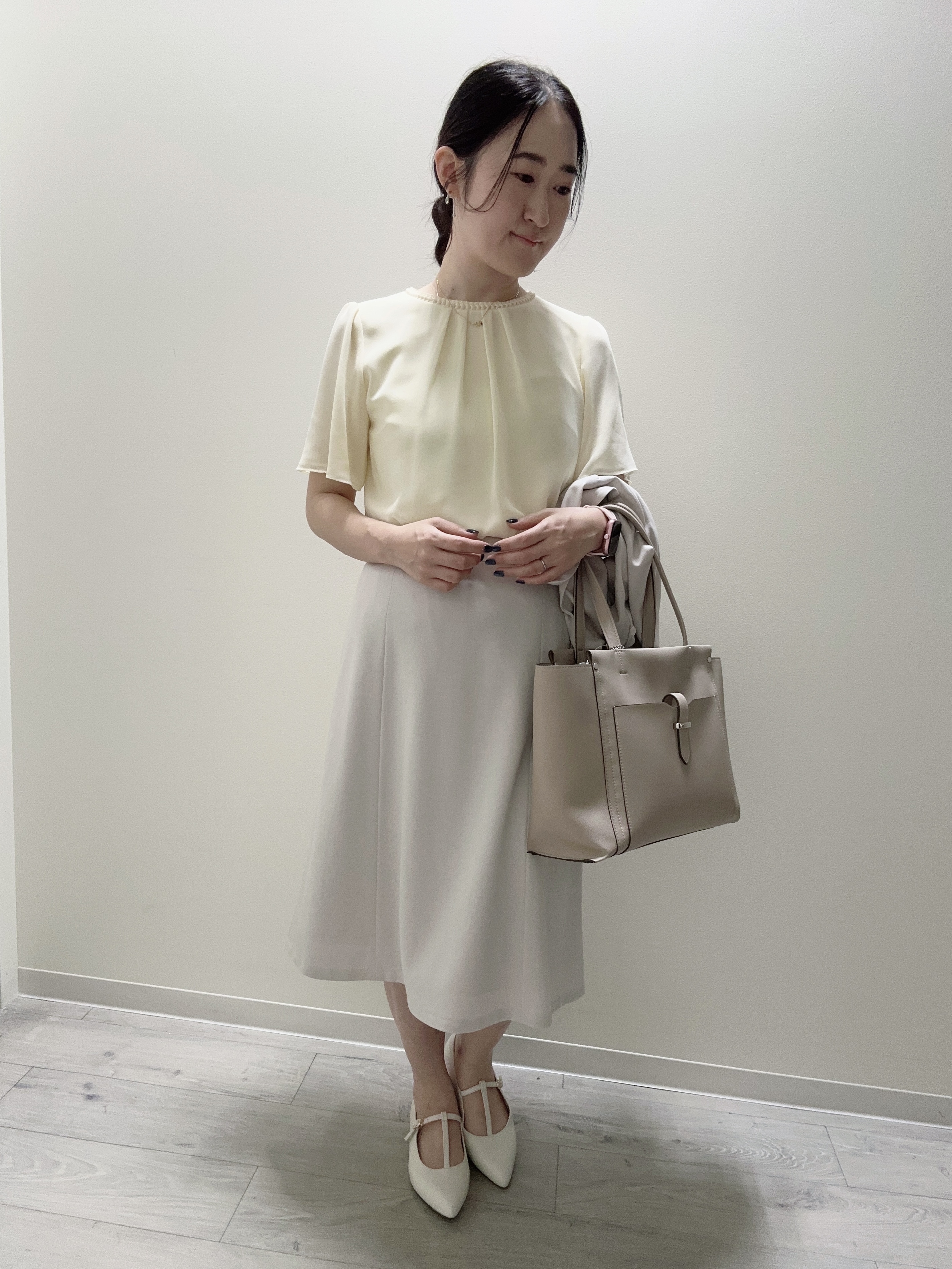 末廣美智子さんの「Reflect｜【SS-4Lサイズ／UVカット／接触冷感】匠ジャケット／ベーシックテーラード」を使ったコーディネート