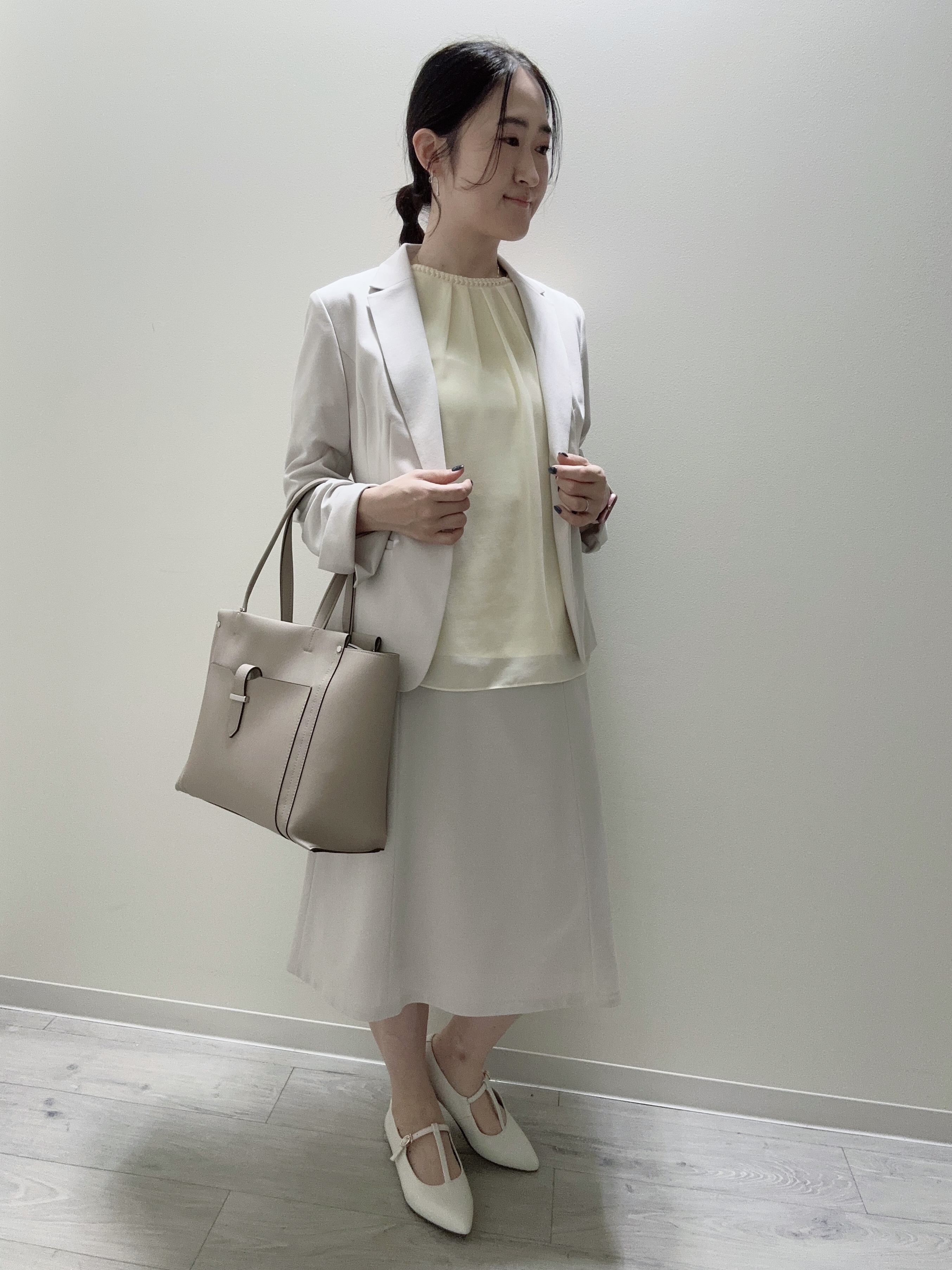末廣美智子さんの「Reflect｜【SS-4Lサイズ／UVカット／接触冷感】匠ジャケット／ベーシックテーラード」を使ったコーディネート