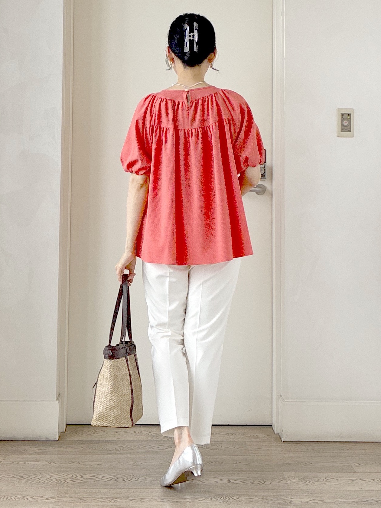  beni_gingerさんの「Reflect｜ギャザーデザインブラウス」を使ったコーディネート