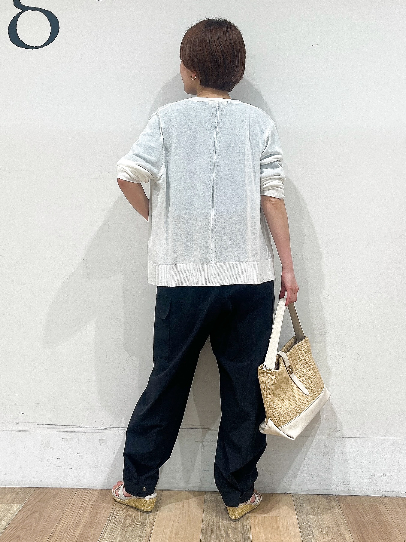 山さんさんの「grove｜高評価！【接触冷感／UVカットetc】ベーシックショートカーディガン」を使ったコーディネート