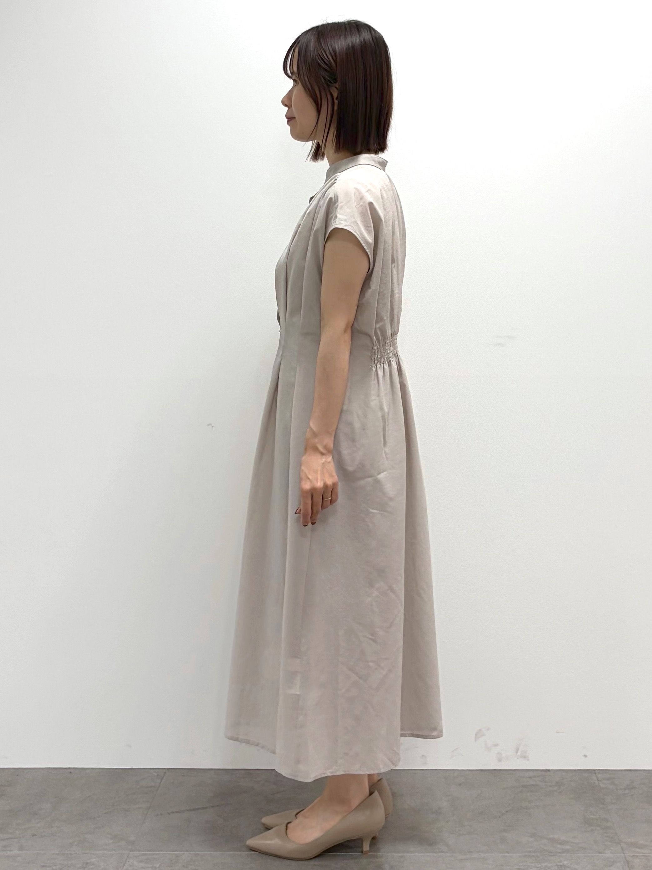kozuさんの「index｜【接触冷感／防シワ】ひんやり7分袖テーラードジャケット《洗濯機OK》」を使ったコーディネート