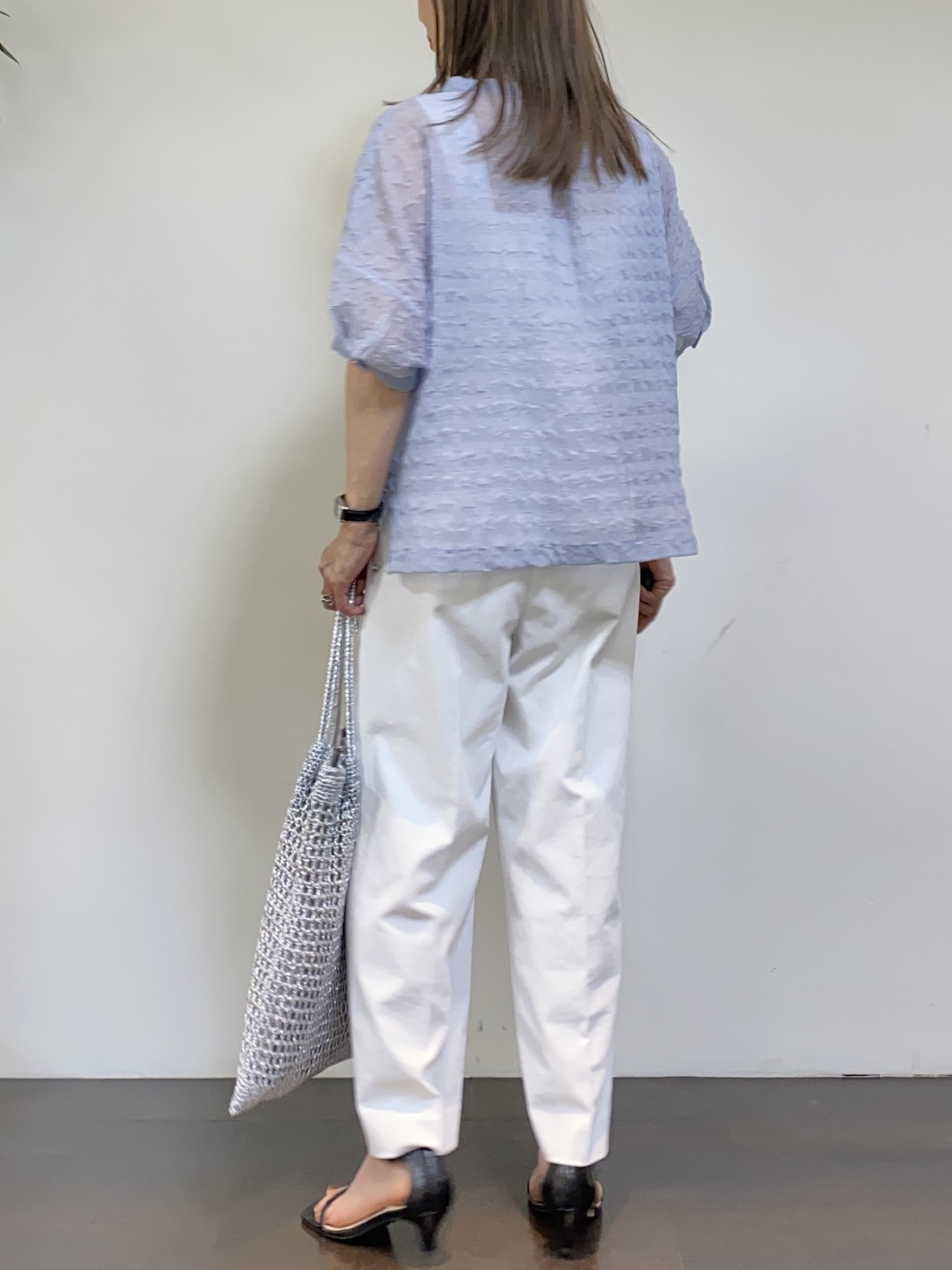 tomoさんの「UNTITLED｜【接触冷感/UV機能/遮熱】ジャージカーディガン」を使ったコーディネート