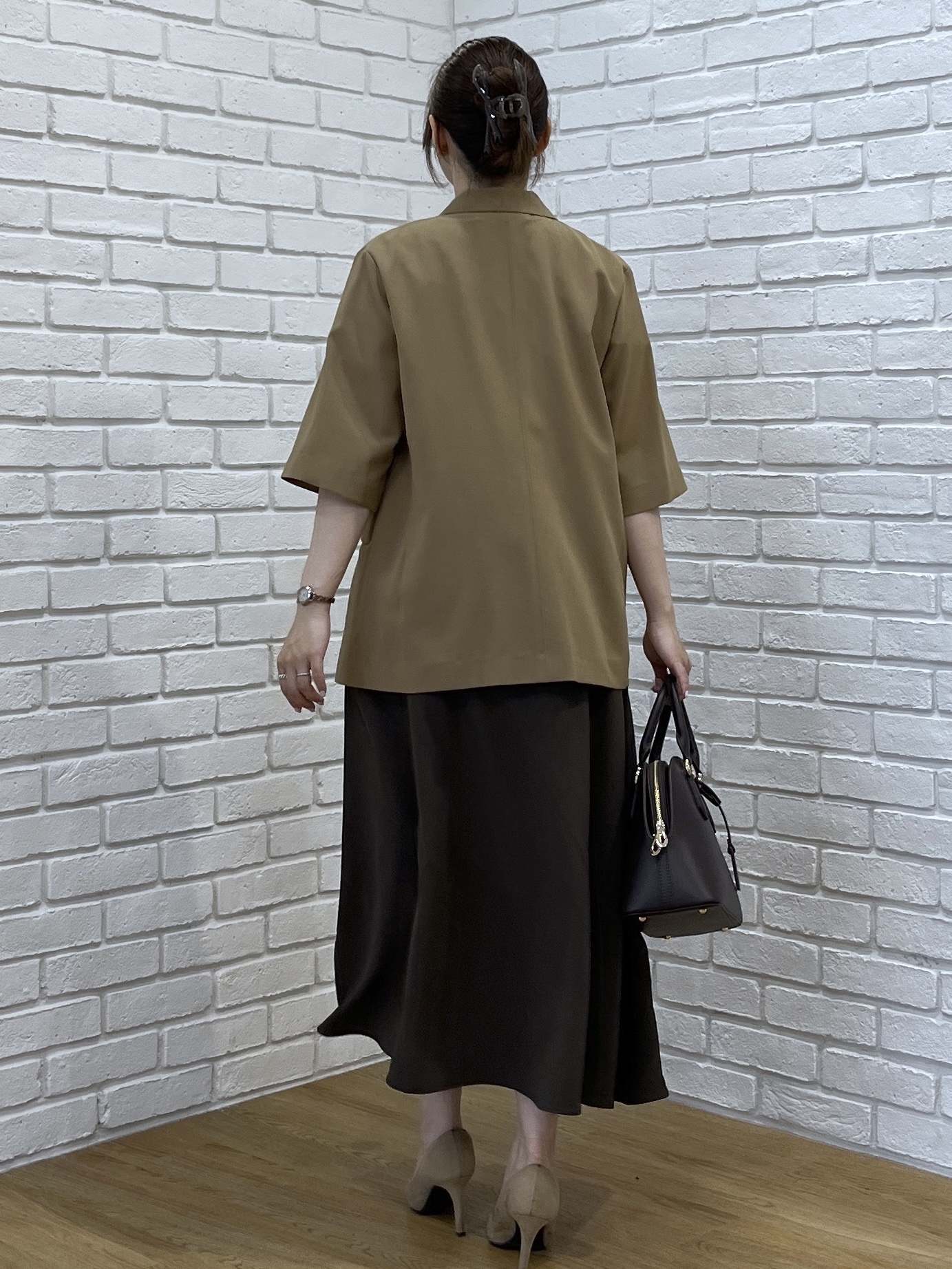 Saekoさんの「UNTITLED｜【セットアップ可能】リーフレースブラウス」を使ったコーディネート