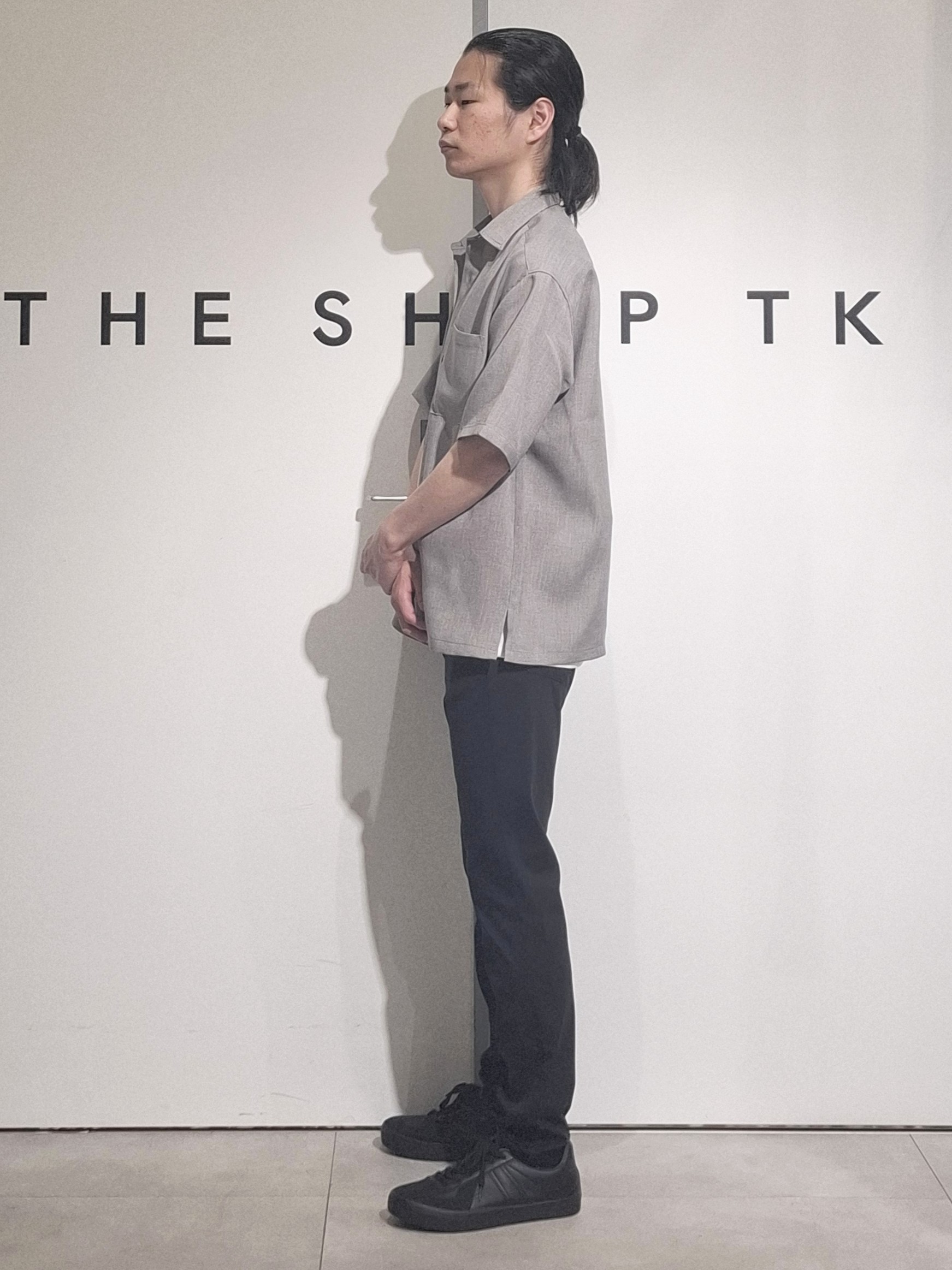 葵さんの「THE SHOP TK｜COOLロゴ半袖Tシャツ 接触冷感／洗濯機OK」を使ったコーディネート