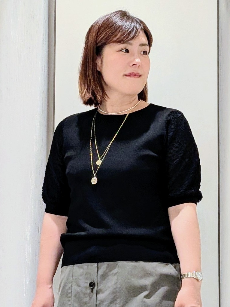 Onumaさんの「UNTITLED｜【接触冷感/UVカット/吸水速乾/遮熱】ツイルボタンディティールスカート」を使ったコーディネート
