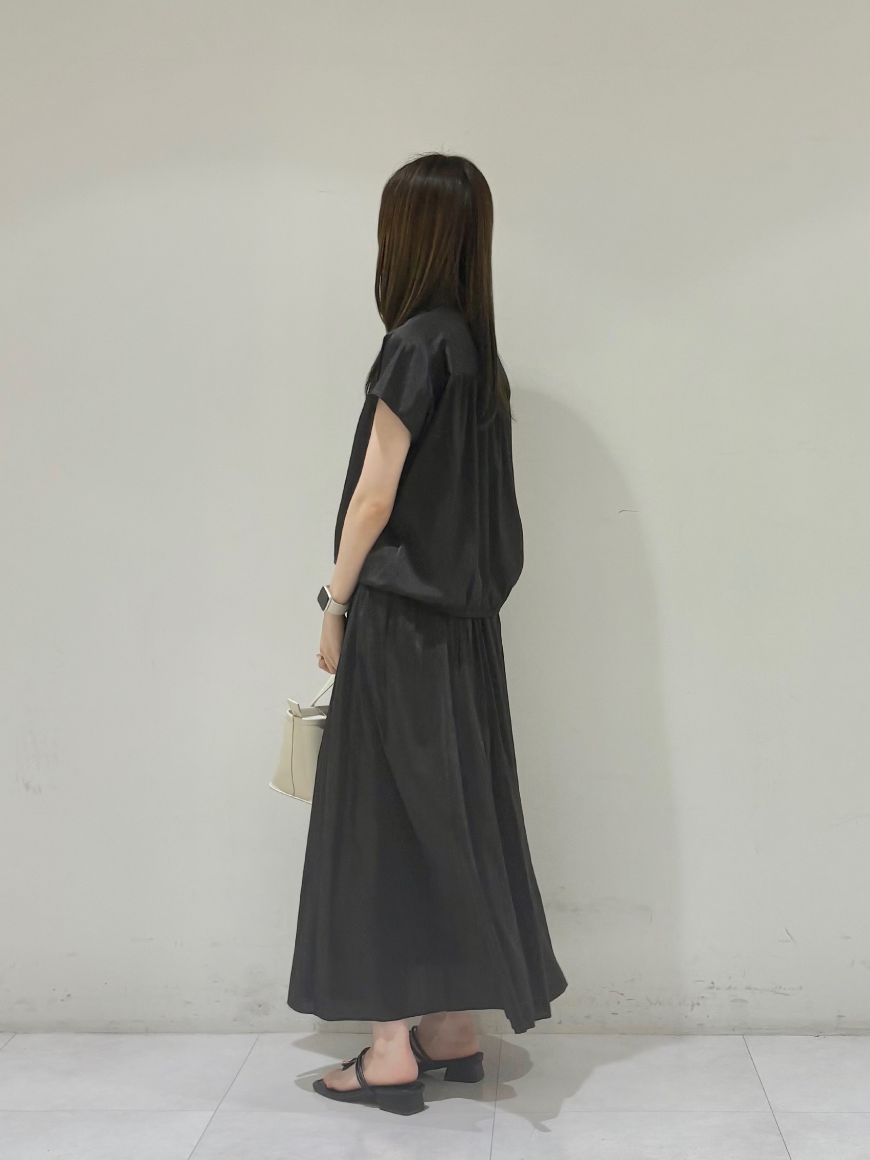 kyokaさんの「UNTITLED｜【セットアップ可/軽量/清涼感】ローンギャザーブラウス」を使ったコーディネート