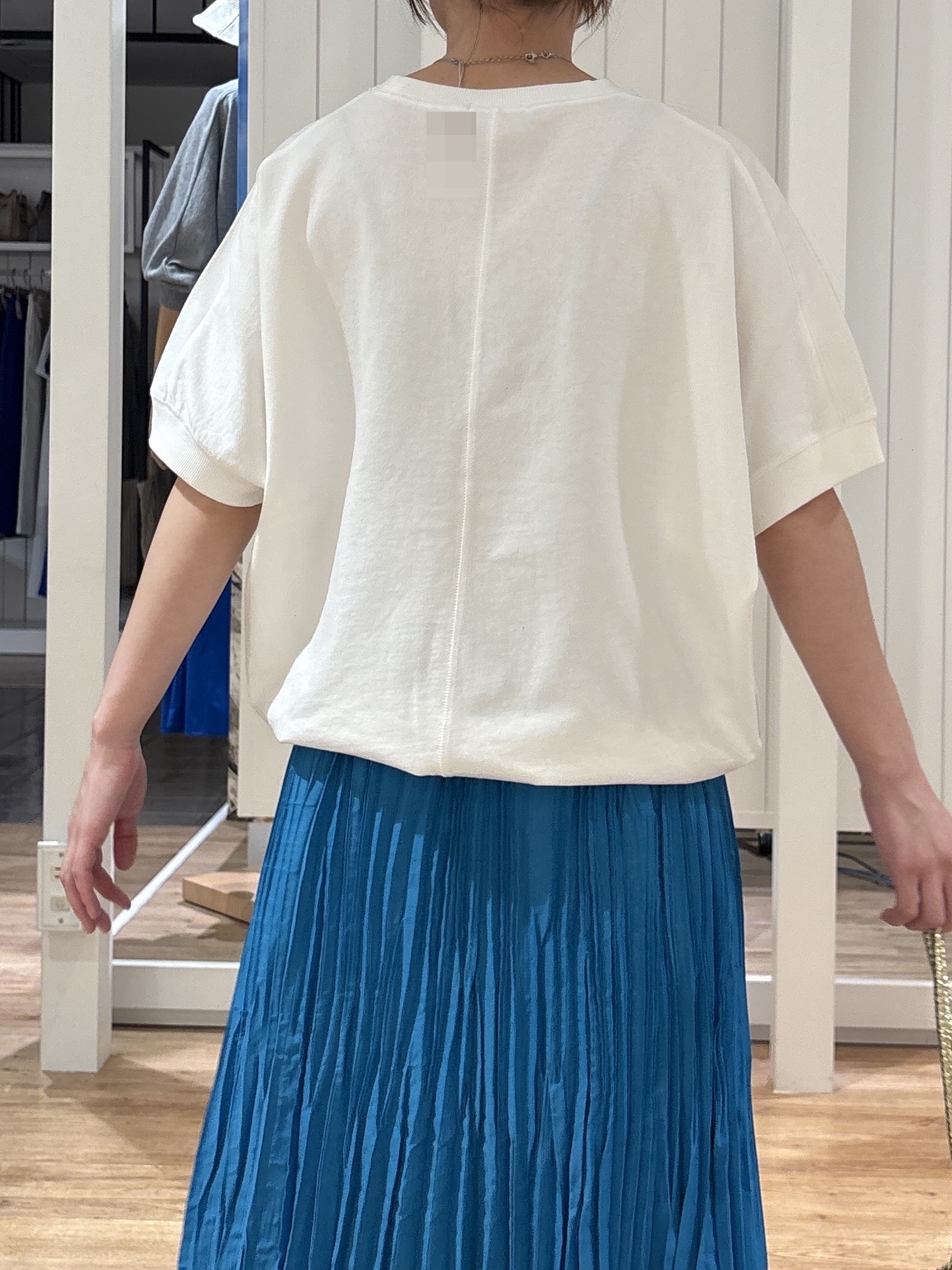 hinakoさんの「Dessin｜【洗える】ミニ裏毛ドルマンスリーブプルオーバー」を使ったコーディネート