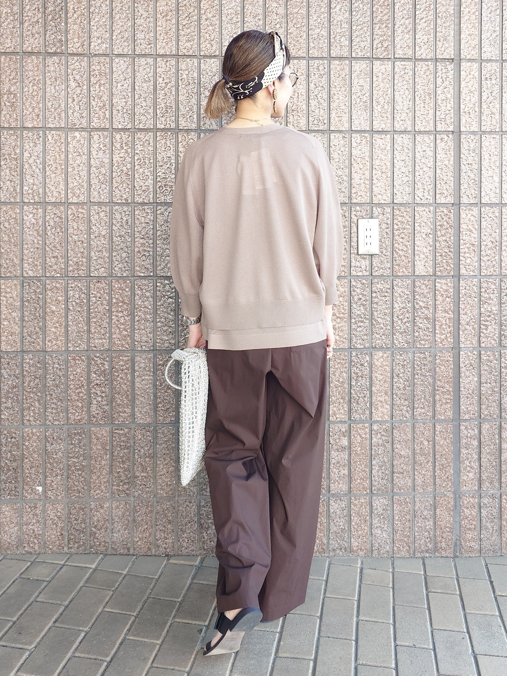 MUTSUKOさんの「UNTITLED｜【アンサンブル可/シアー】リネンエステルカーディガン」を使ったコーディネート