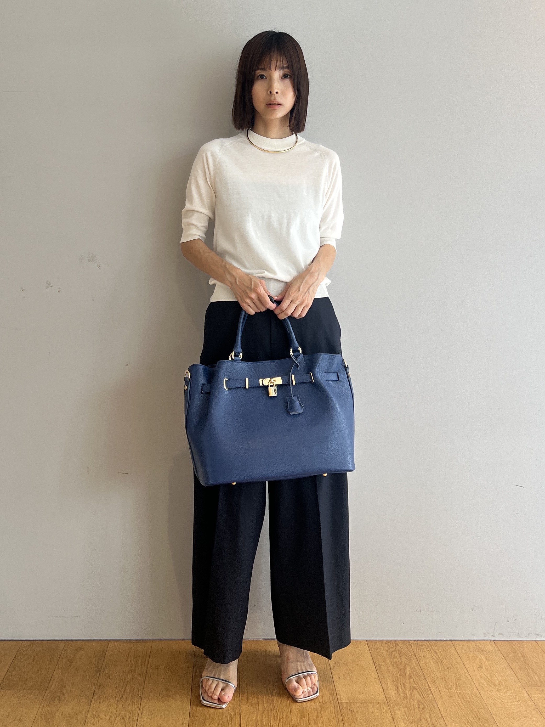 misaさんの「DRESSTERIOR｜【otonaMUSE5月号掲載】スキニーベルトサンダル」を使ったコーディネート