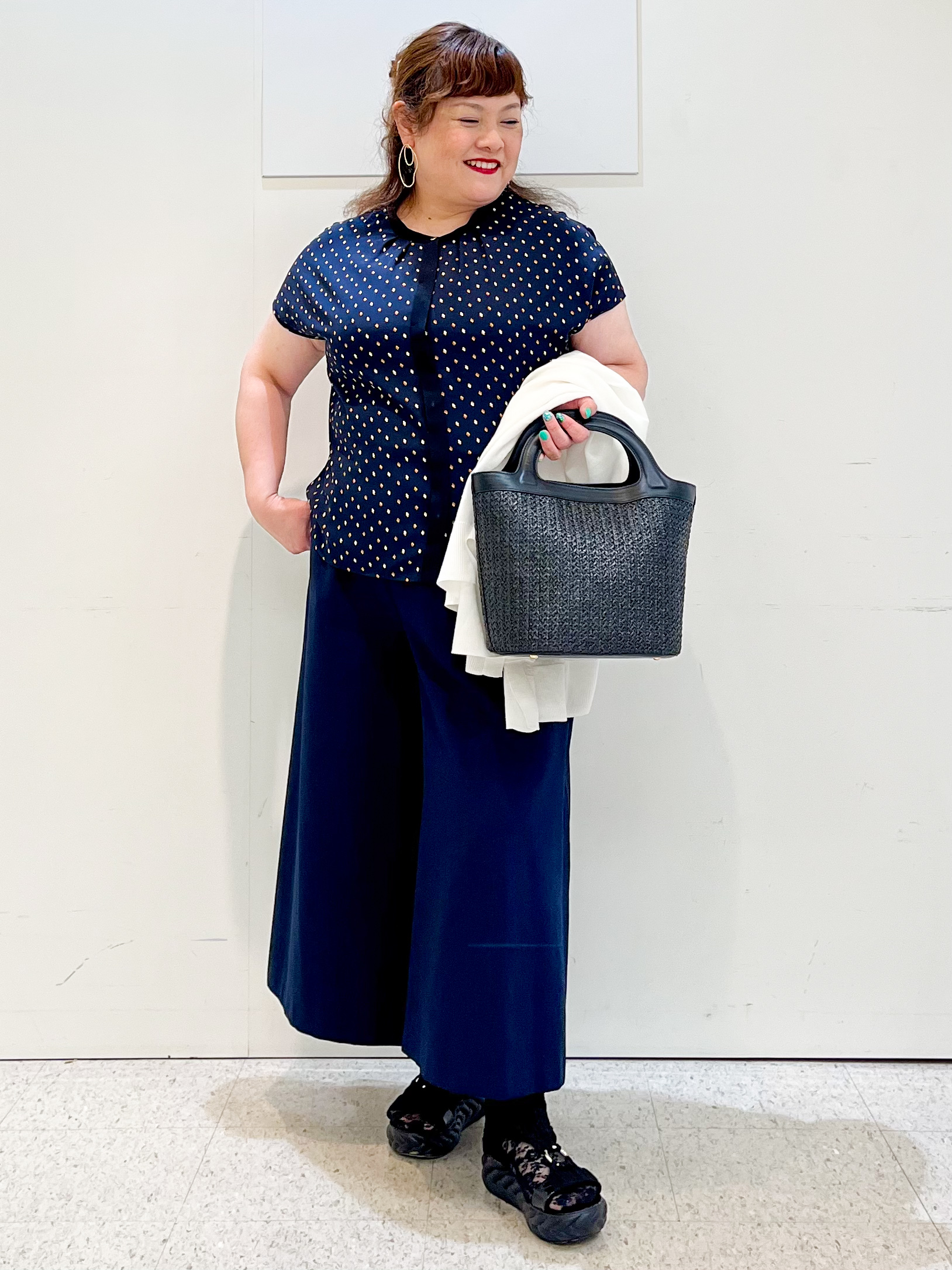kimmyさんの「Reflect｜【通勤におすすめ◎】ジョーゼットブラウス」を使ったコーディネート