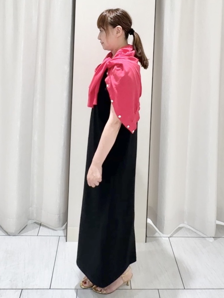 ʏᴜᴋɪᴋᴏさんの「UNTITLED｜【接触冷感/UVカット/遮熱/抗菌防臭】ライトプレーティングワンピース」を使ったコーディネート