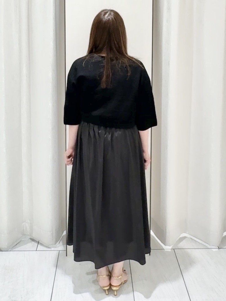 ʏᴜᴋɪᴋᴏさんの「UNTITLED｜【ストレッチ性/洗える】短丈ニットカーディガン」を使ったコーディネート