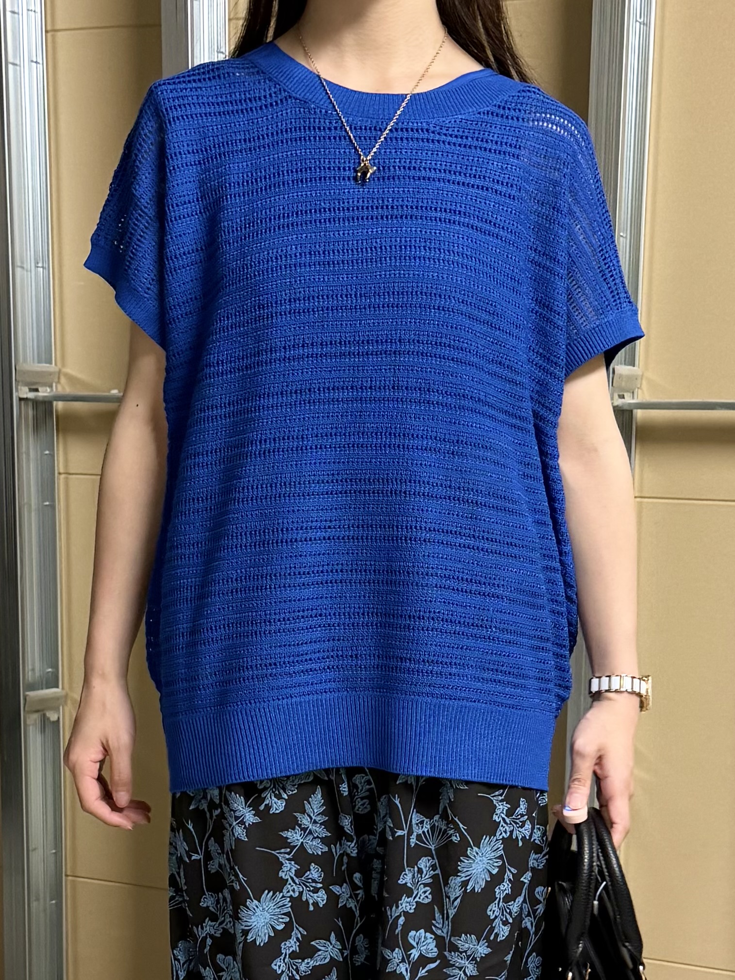 sahoさんの「THE SHOP TK｜【2点セット】メッシュニット+タンクトップ」を使ったコーディネート