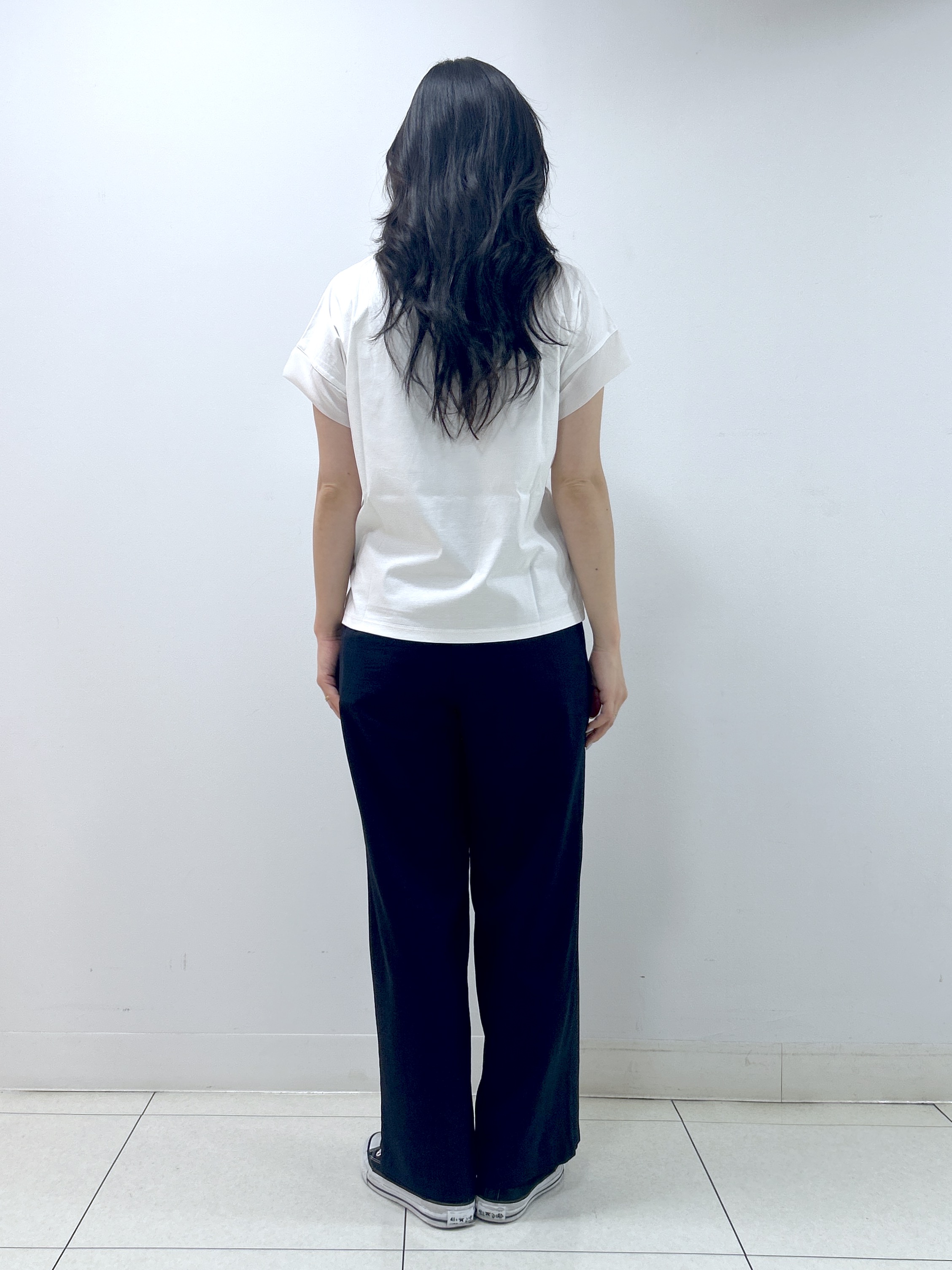 Kaiさんの「Dessin｜【UVカット/接触冷感】美光沢カットソー」を使ったコーディネート