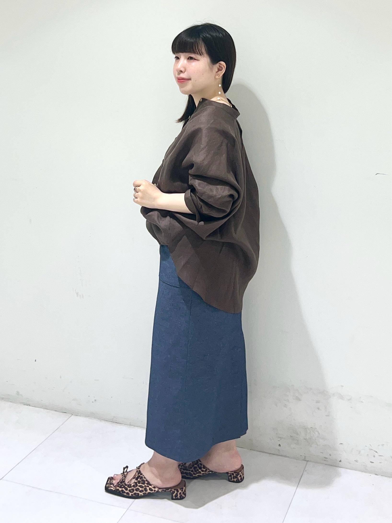 Mitsukiさんの「UNTITLED｜【麻100】リネンドルマンシャツ」を使ったコーディネート