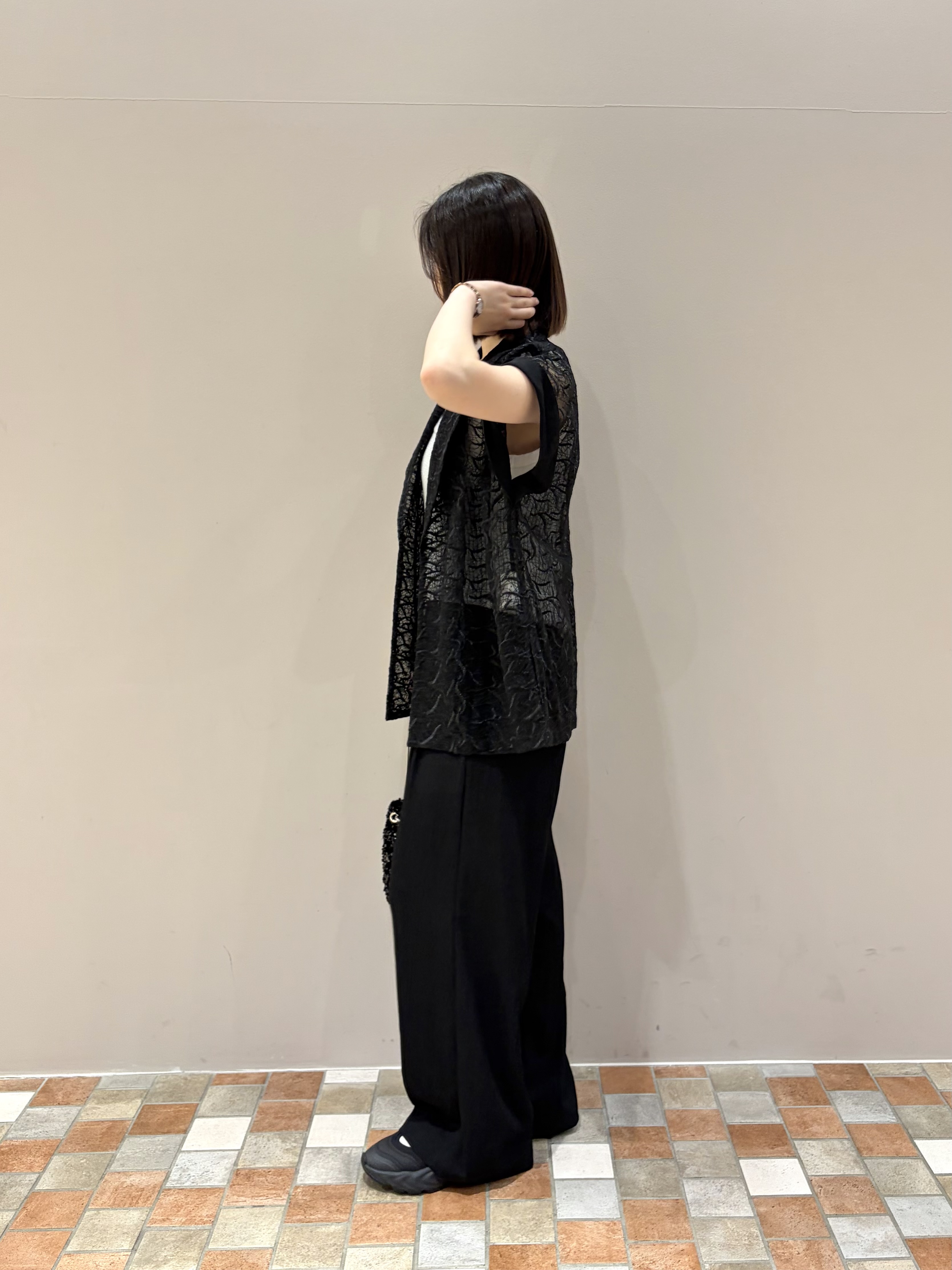 amiさんの「INDIVI｜レーステーラードジャケット」を使ったコーディネート