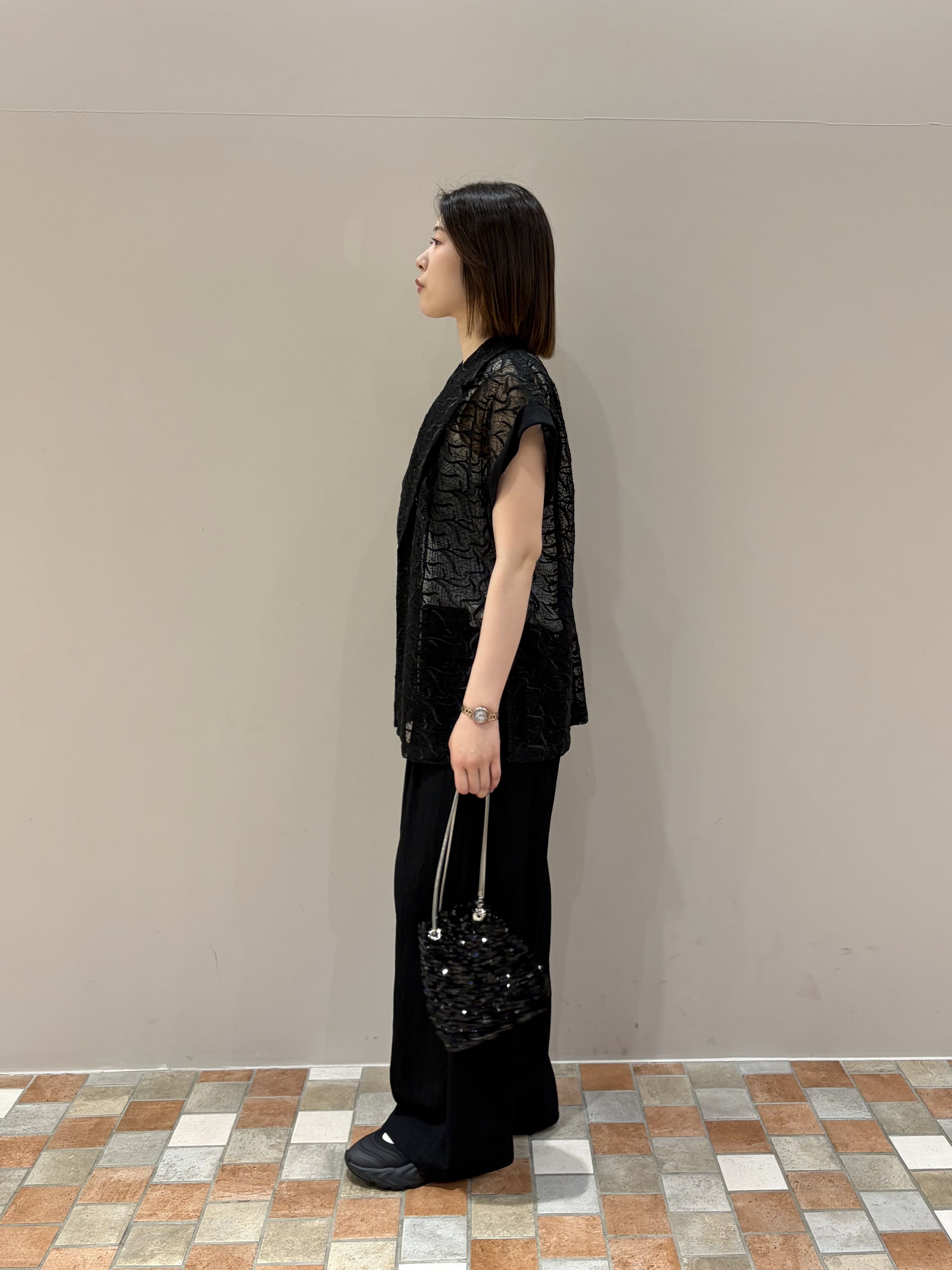 amiさんの「INDIVI｜レーステーラードジャケット」を使ったコーディネート