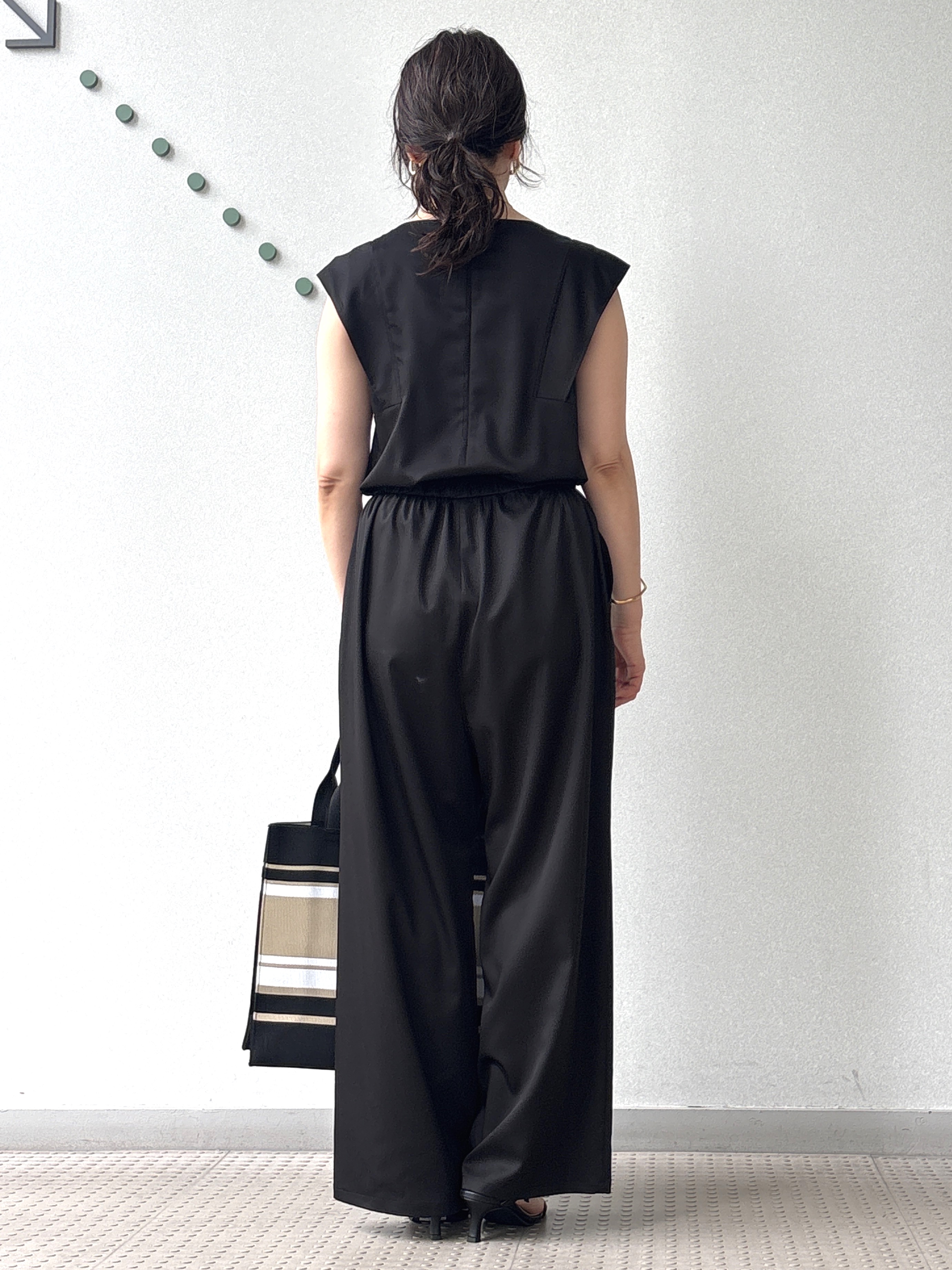 kawamuraさんの「DRESSTERIOR｜【ウォッシャブル】フレンチスリーブ コンビネゾン」を使ったコーディネート