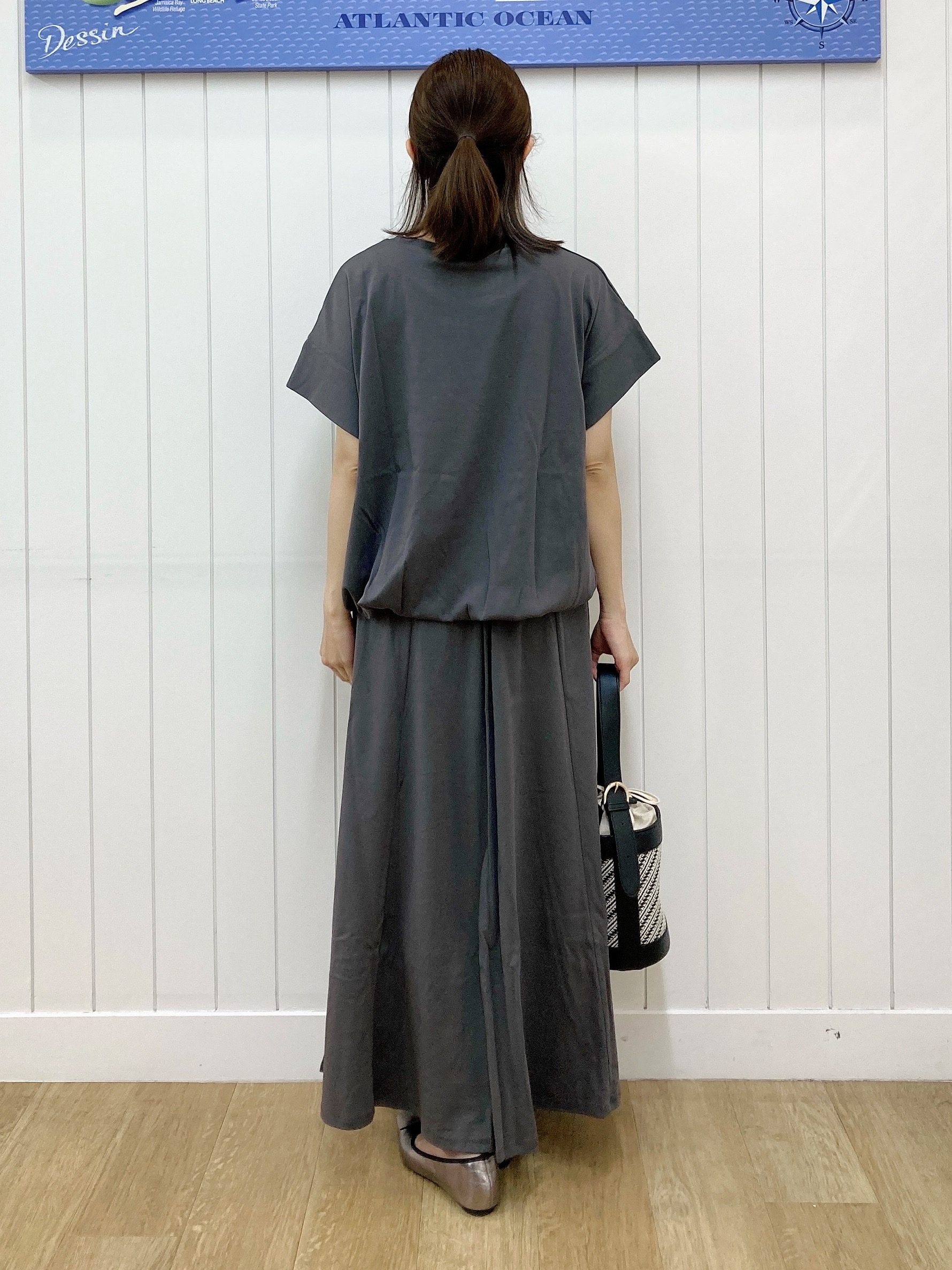 yoshiさんの「Dessin｜【2点セット/汗シミ防止】ミニ裏毛セットアップ」を使ったコーディネート