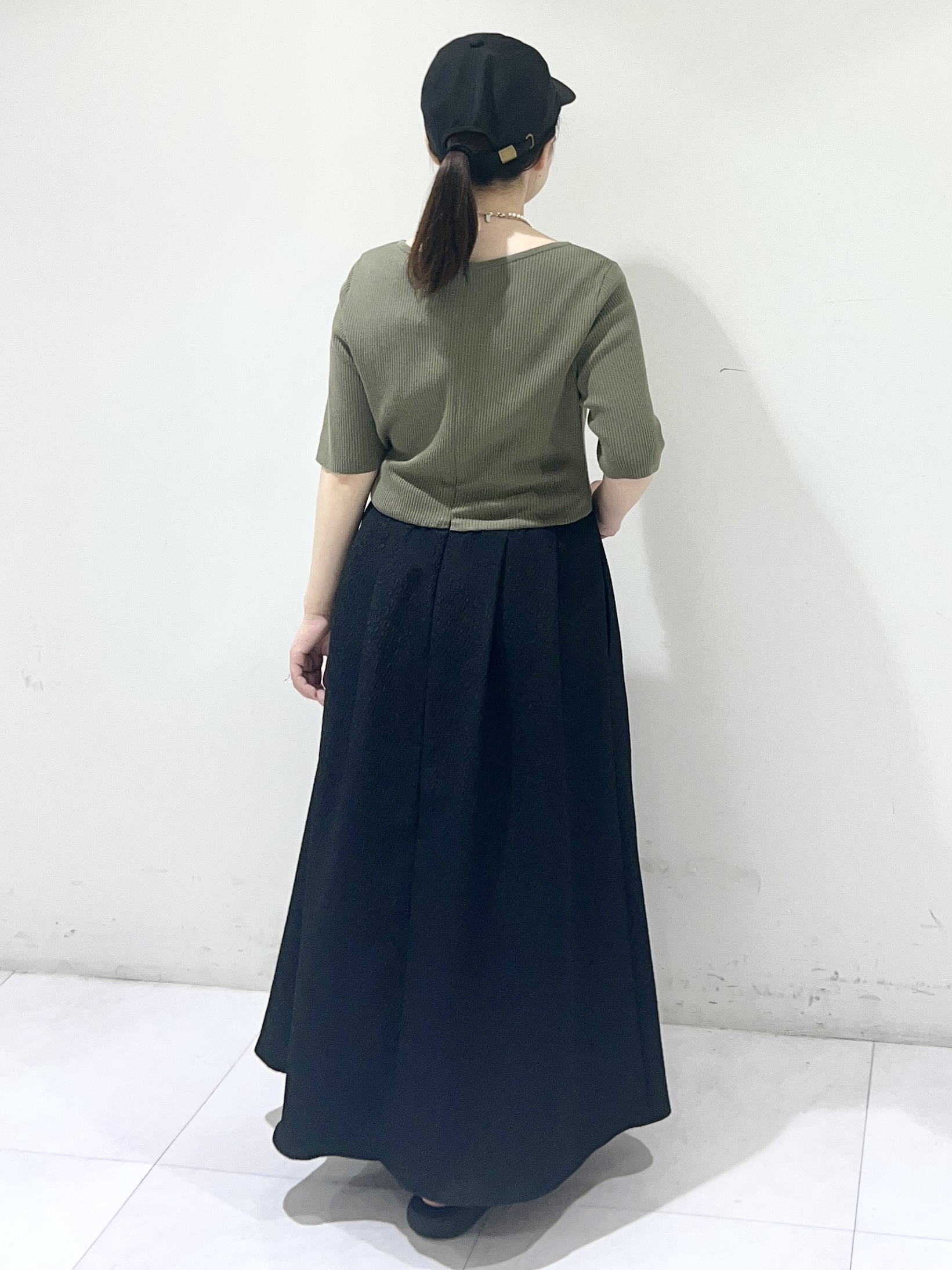 Mitsukiさんの「UNTITLED｜【撥水／UV】コットン混キャップ」を使ったコーディネート