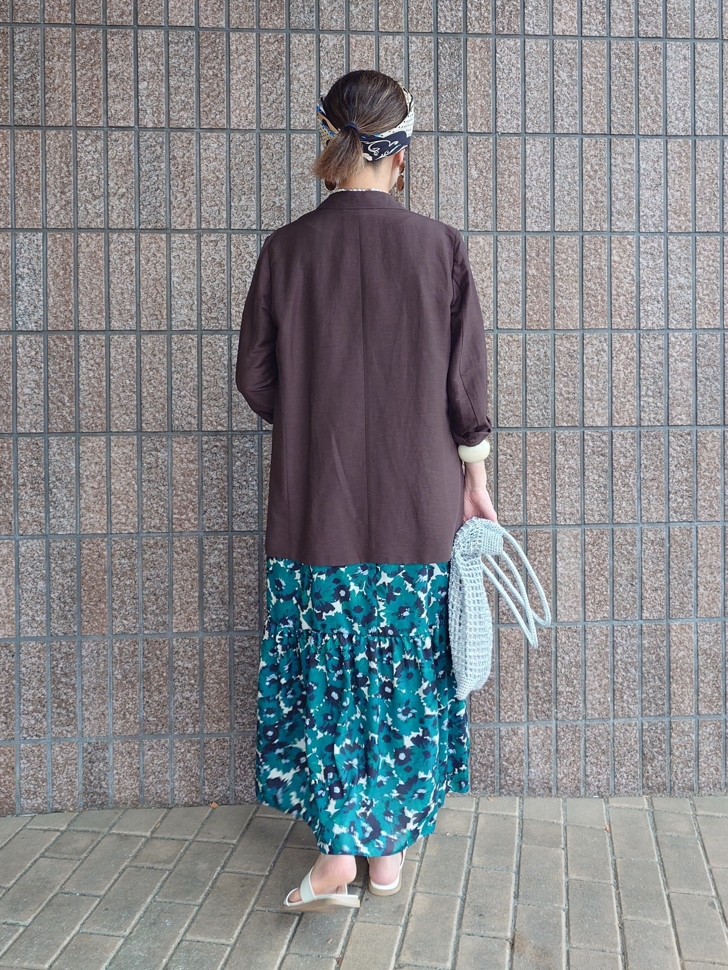 MUTSUKOさんの「UNTITLED｜【程よいシアー感/洗える】エアリーバイオジャケット」を使ったコーディネート