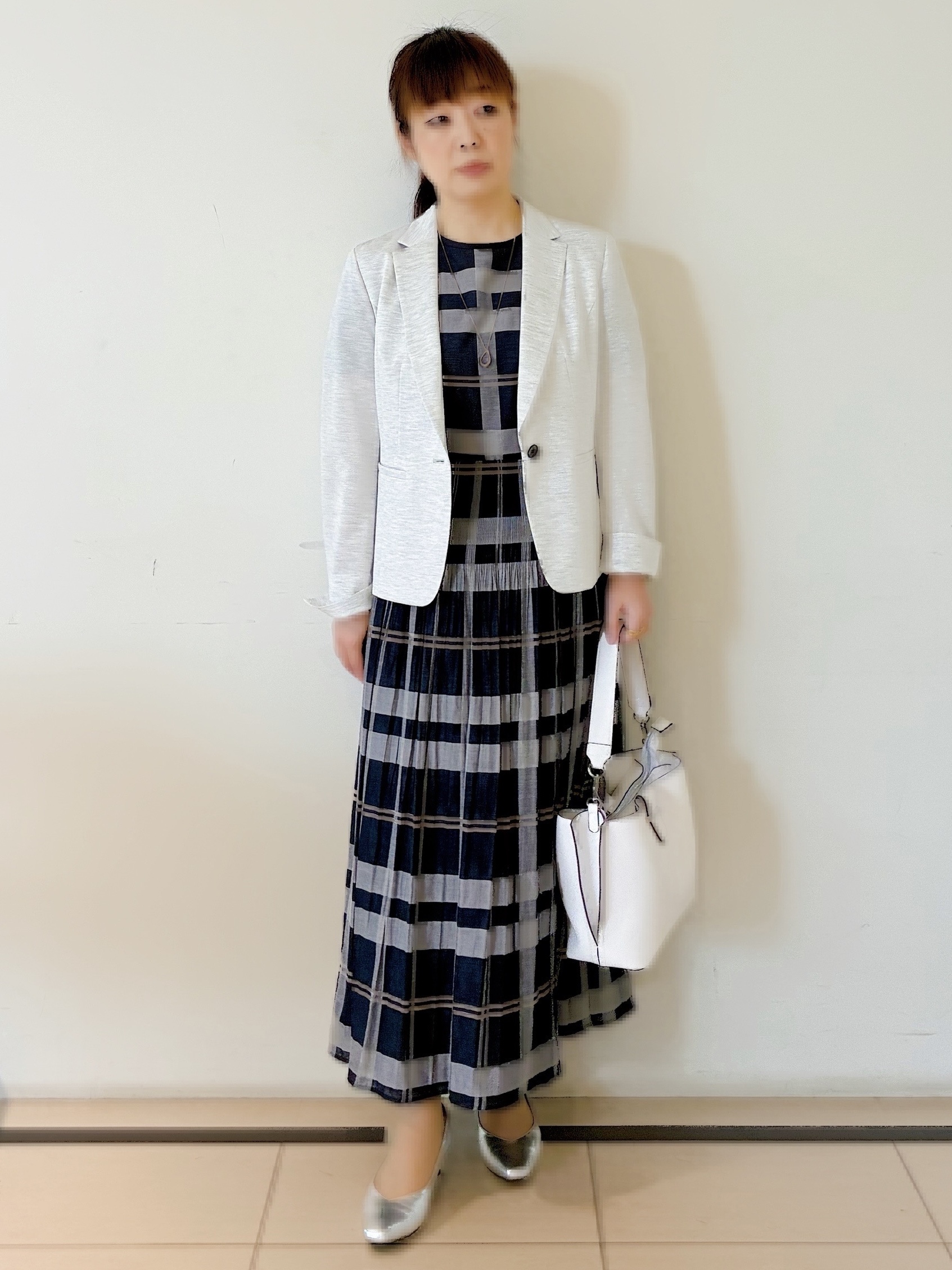 ひーさんの「Reflect｜【SS-4Lサイズ／UVカット／接触冷感】匠ジャケット／ベーシックテーラード」を使ったコーディネート