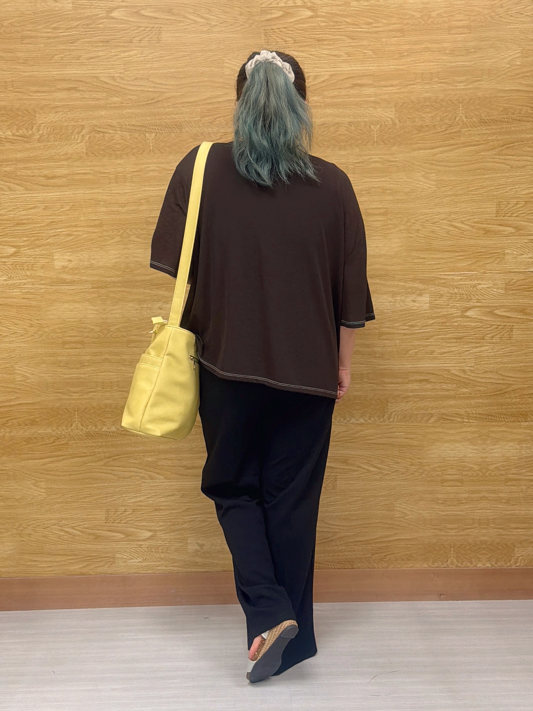 ぁむさんの「SHOO･LA･RUE｜【S-LL/洗濯機可/体型カバー】ゆるっとこなれる 大人のシアースラブTシャツ」を使ったコーディネート