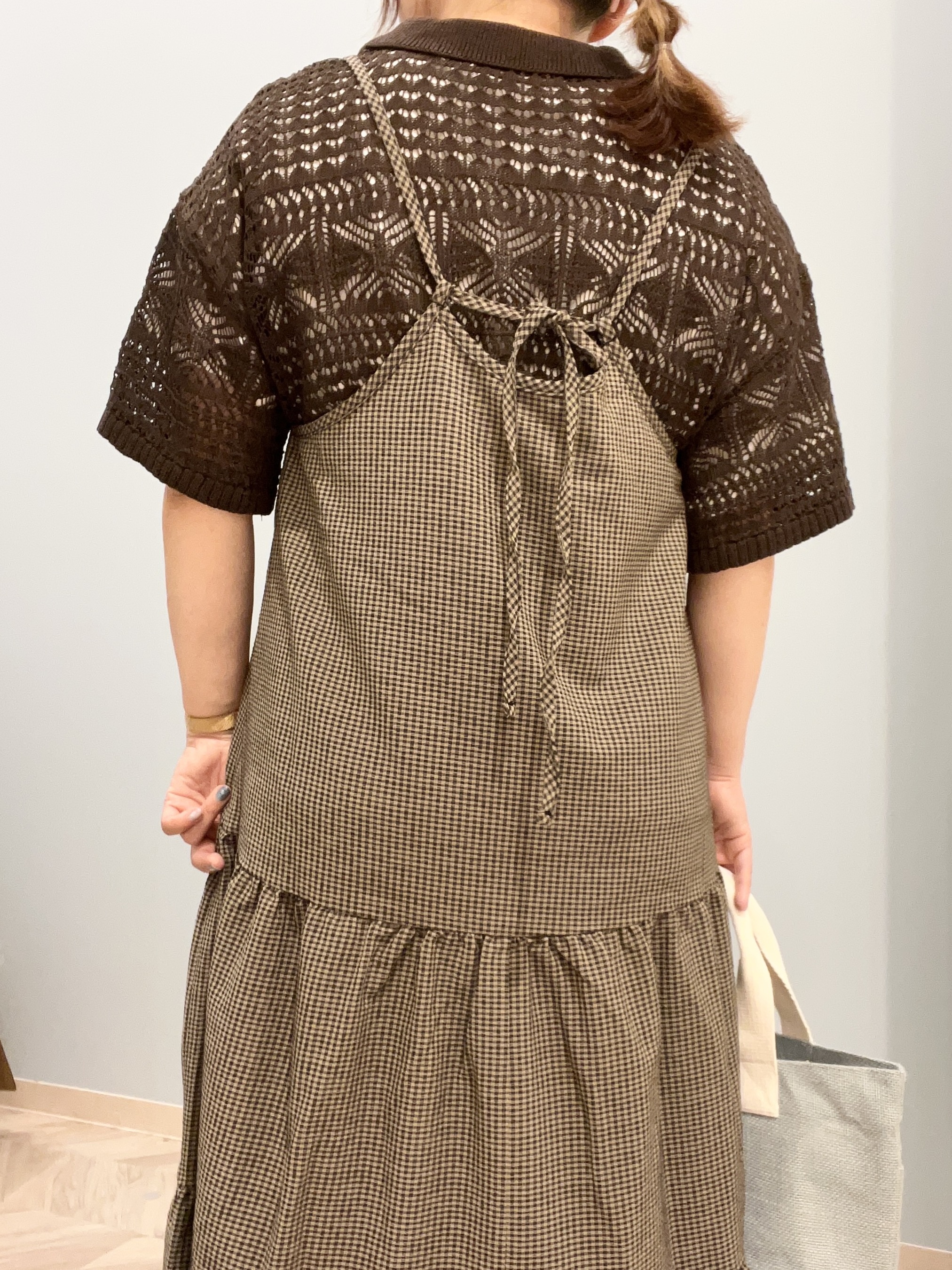kitaさんの「SHOO･LA･RUE｜レースニットカーディガン」を使ったコーディネート