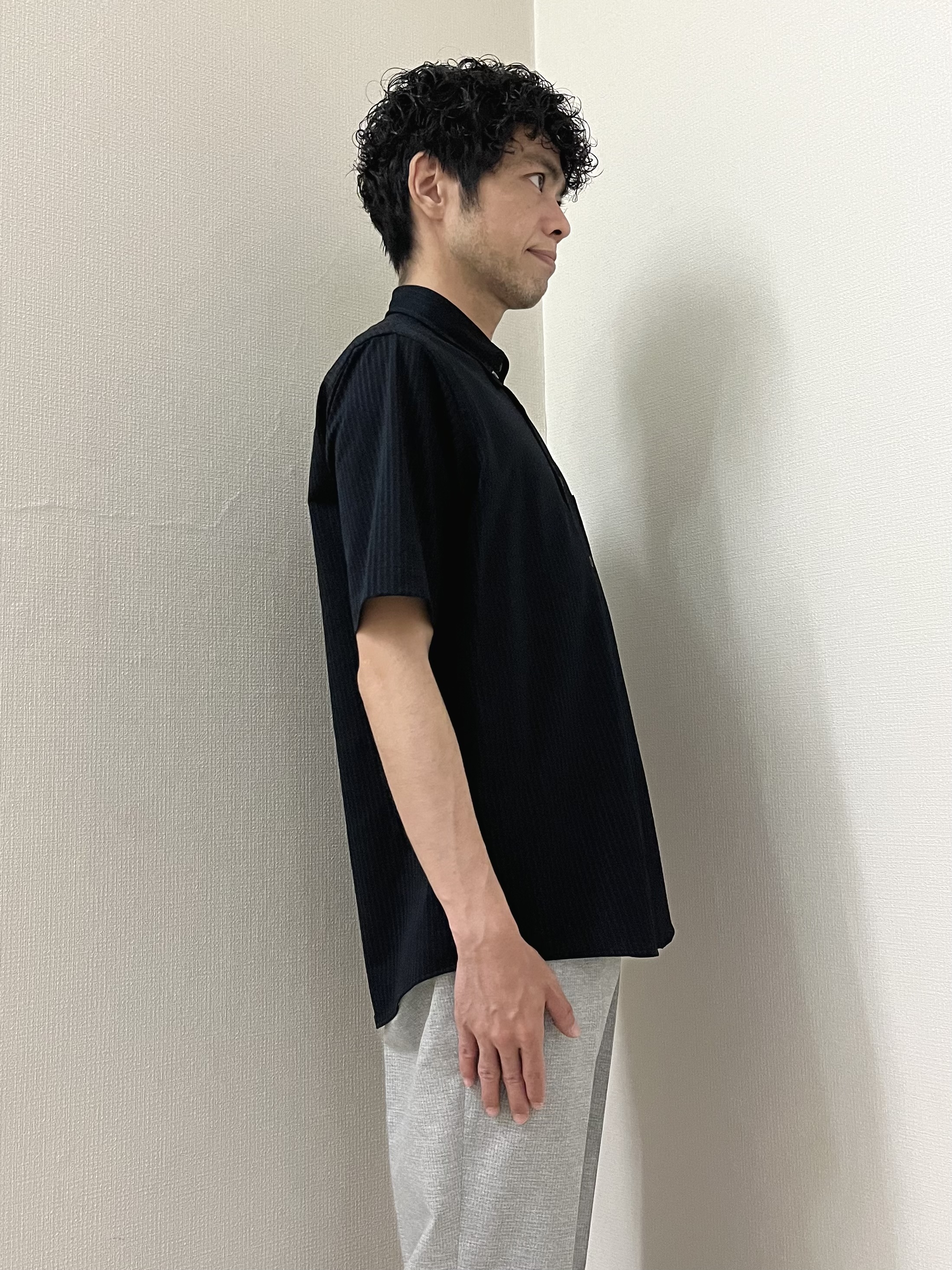 URAさんの「TAKEO KIKUCHI｜【抗菌防臭】COOL DOTS（R）ドビープリント ジャケット」を使ったコーディネート