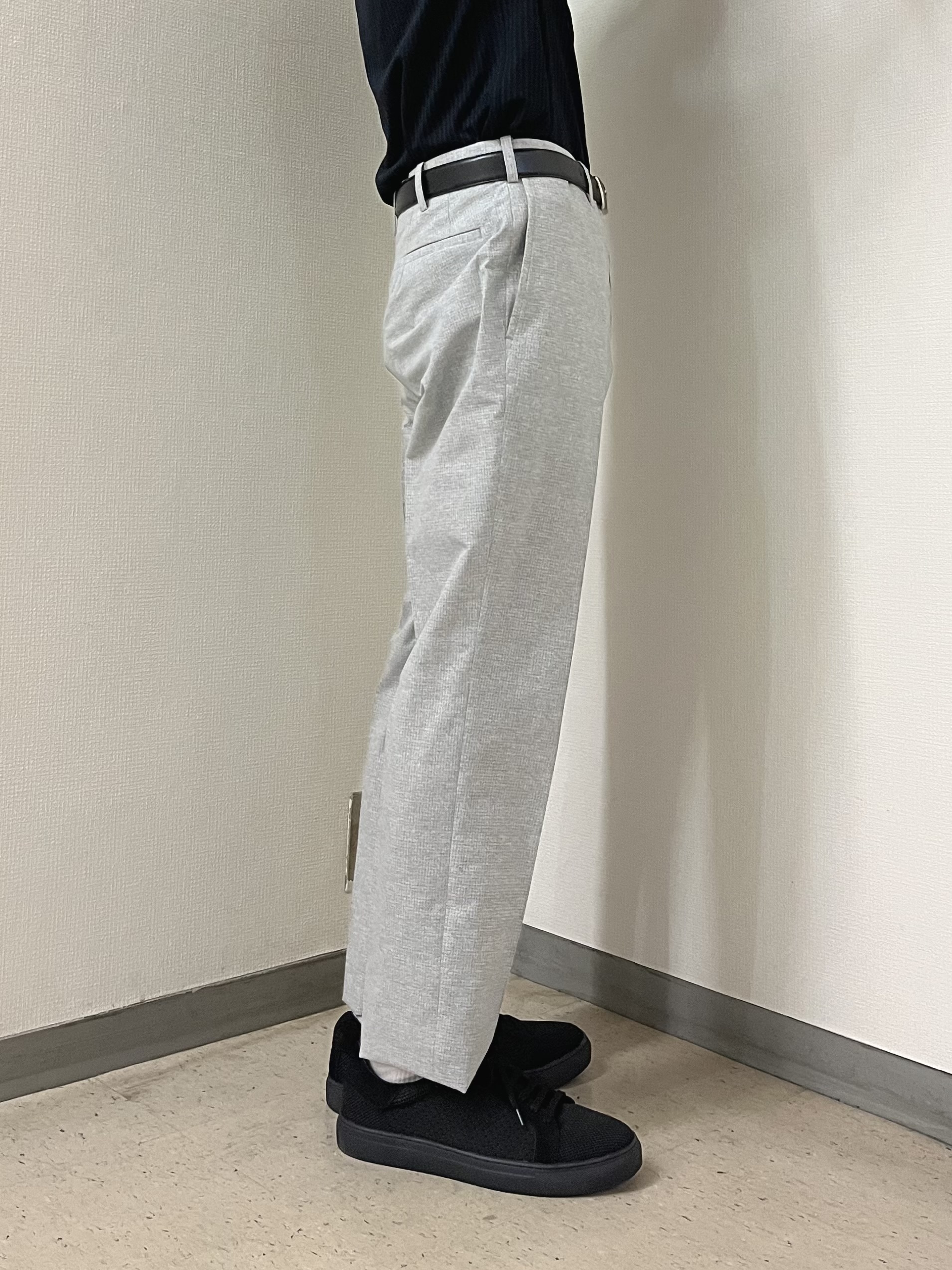 URAさんの「TAKEO KIKUCHI｜【接触冷感】ジャージストライプ シャツ」を使ったコーディネート