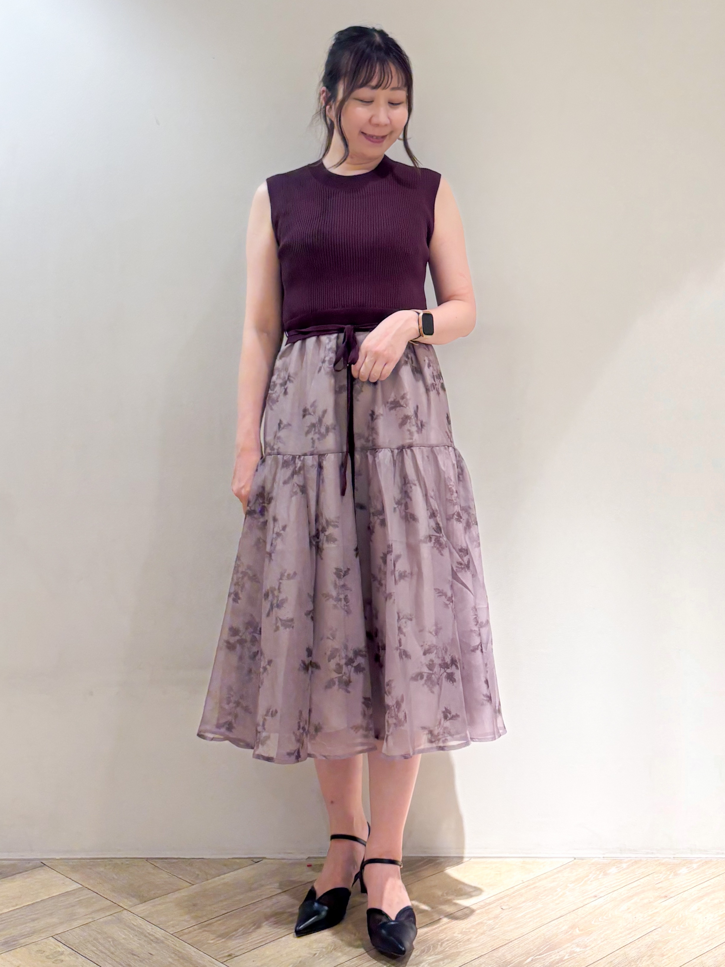 sayaさんの「index｜《再入荷》ダブルブレストテーラードジャケット【接触冷感／吸水速乾／イージーアイロン／防シワ／洗濯機O」を使ったコーディネート