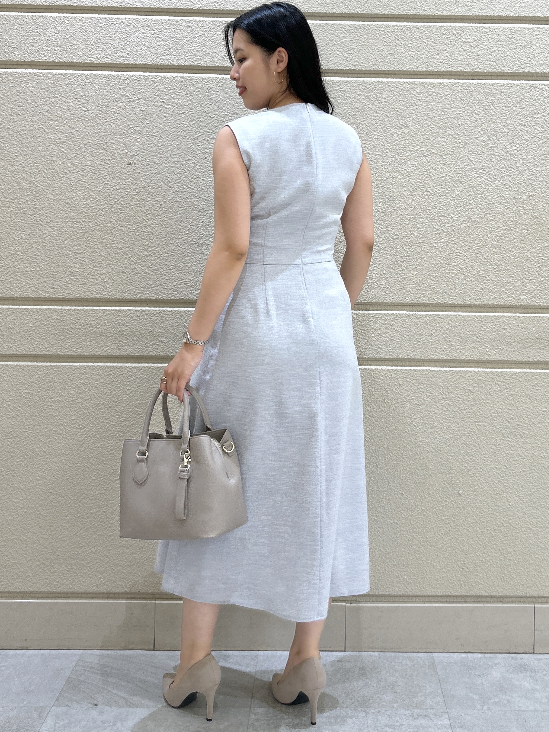 Momokaさんの「COUP DE CHANCE｜【日本製】 ラップデザインワンピース」を使ったコーディネート
