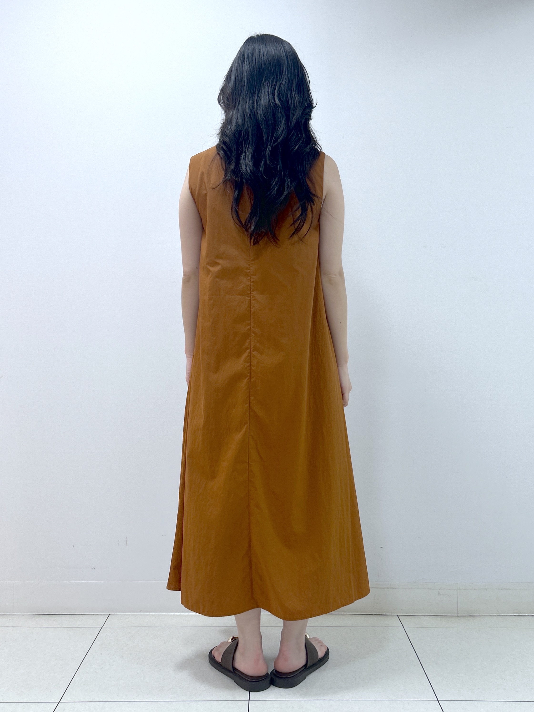 Kaiさんの「Dessin｜【撥水】Aラインナイロンワンピース」を使ったコーディネート