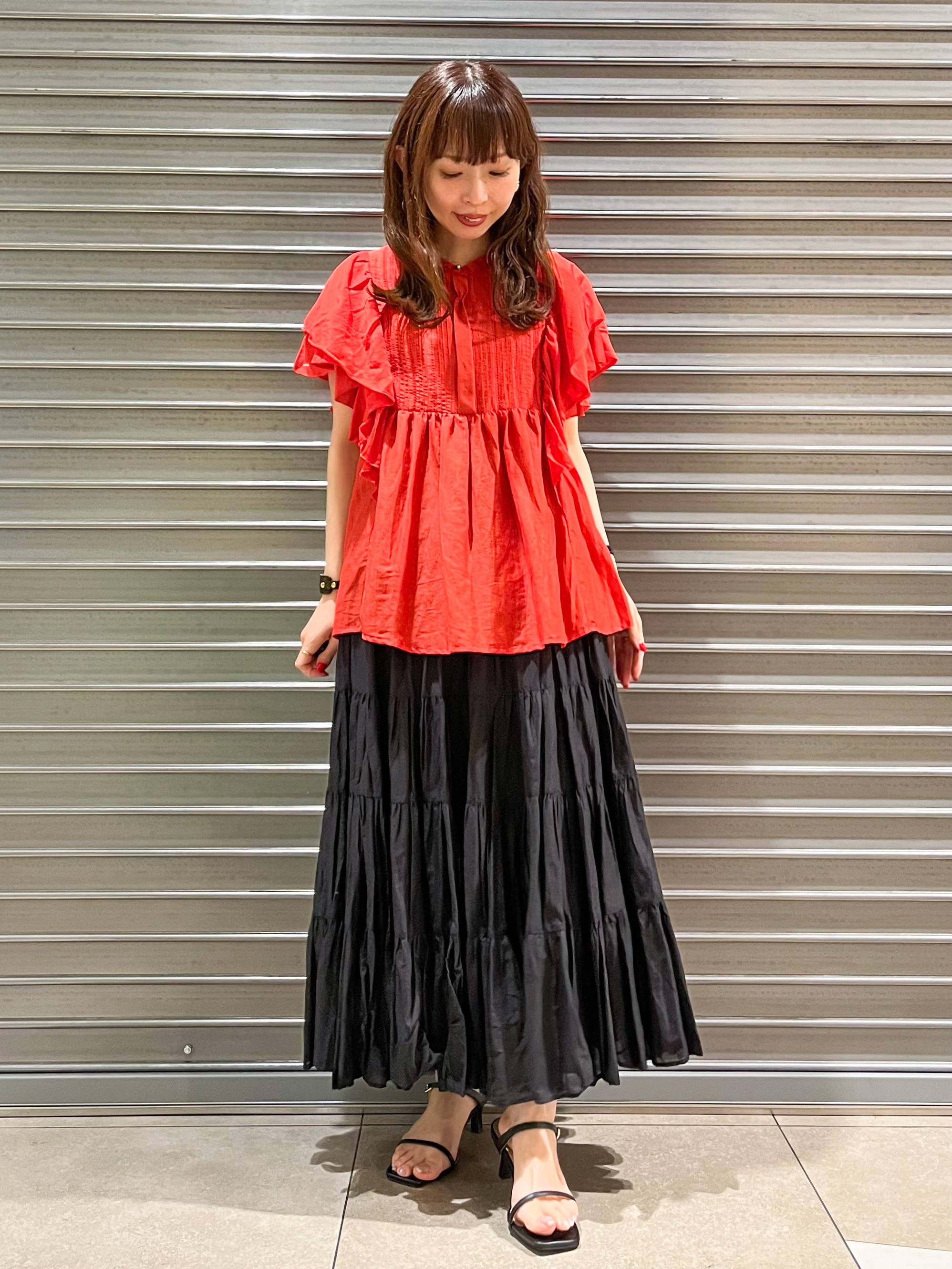 じゅんさんの「DRESSTERIOR｜【接触冷感/日除け対策】UVカット サマーライトパーカー」を使ったコーディネート
